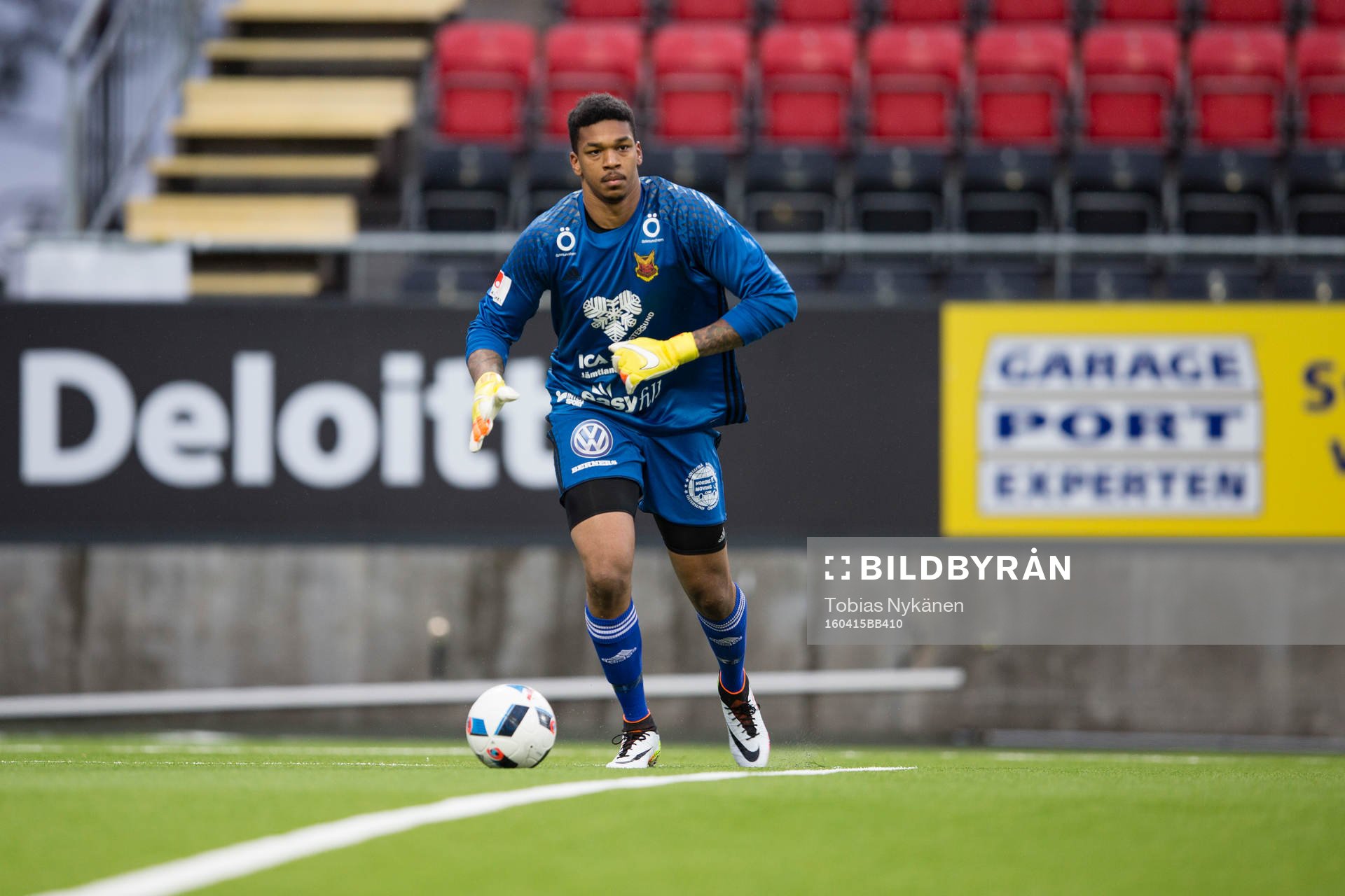 Östersunds Målvakt Jamal Blackman