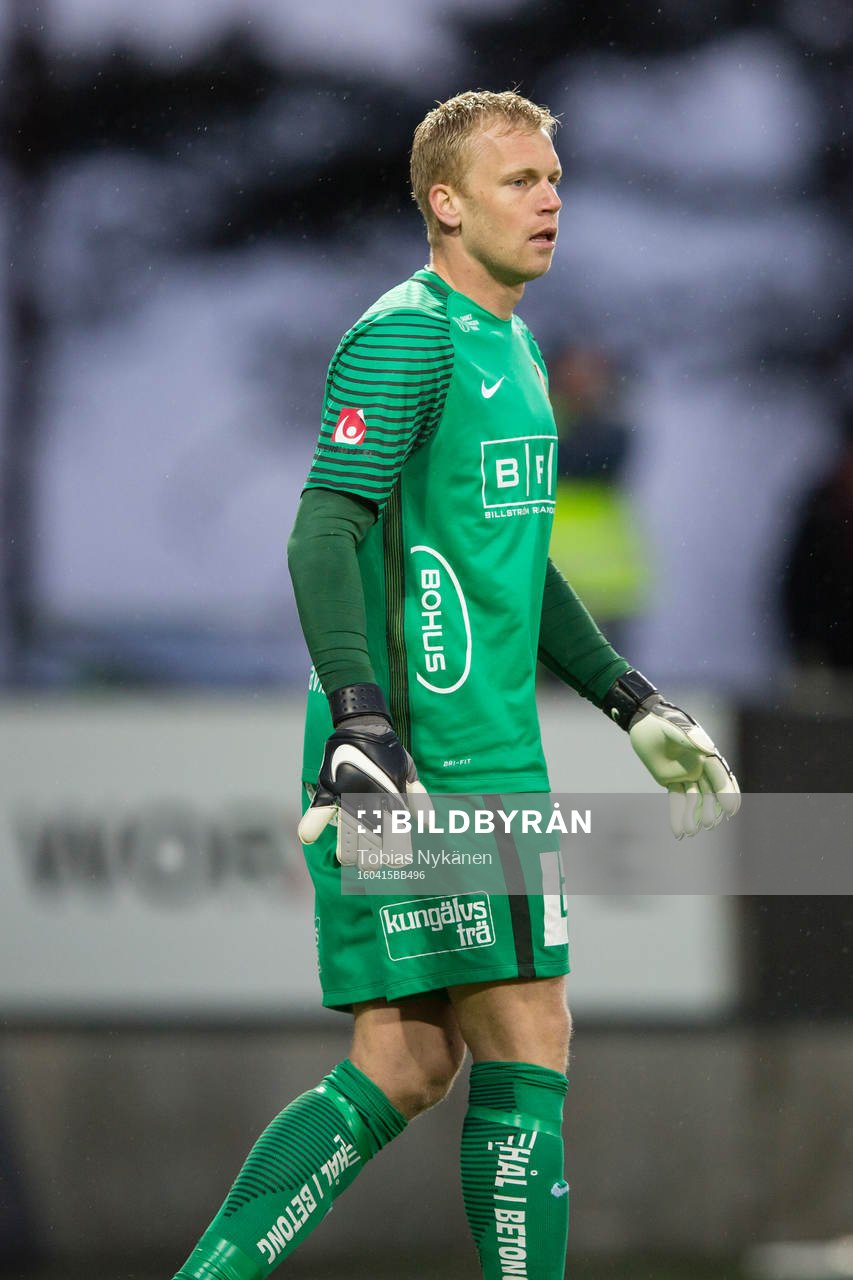 Häckens målvakt Peter Abrahamsson