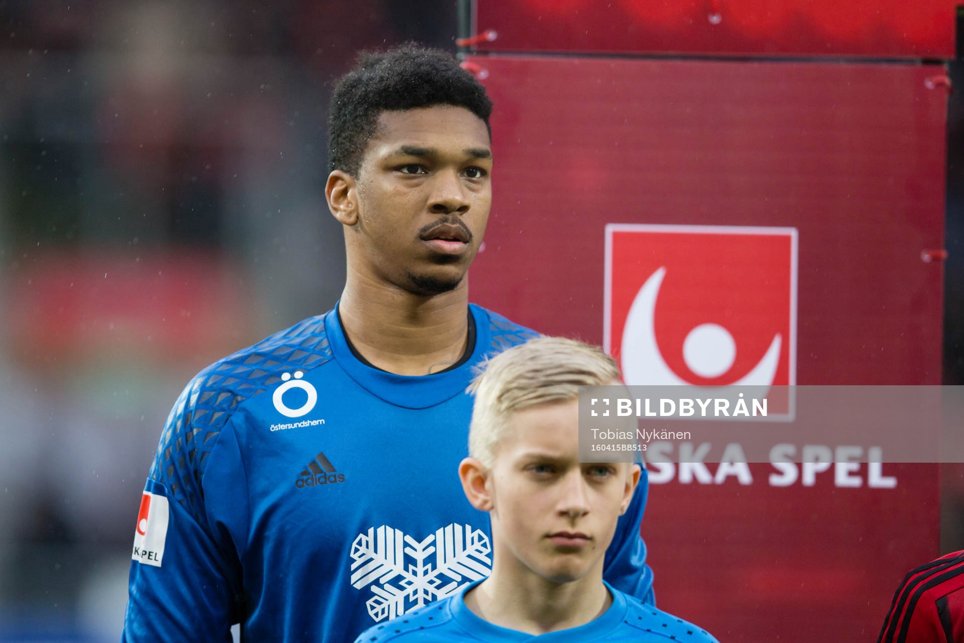 Östersunds Målvakt Jamal Blackman