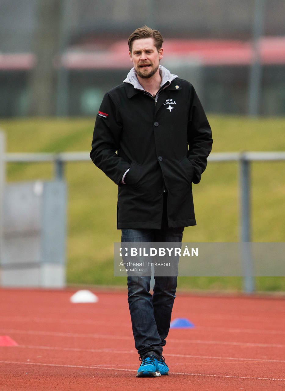 Luleås assisterande tränare Johan Isaksson