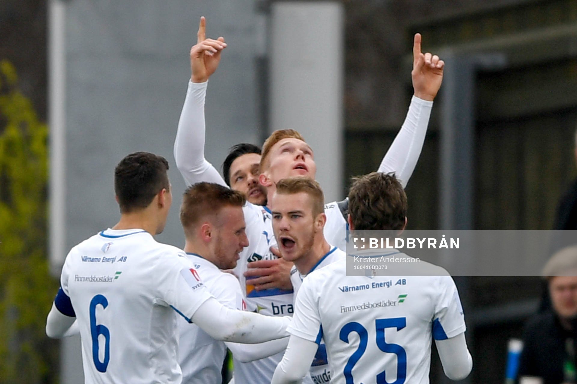 Värnamos David Engström jublar