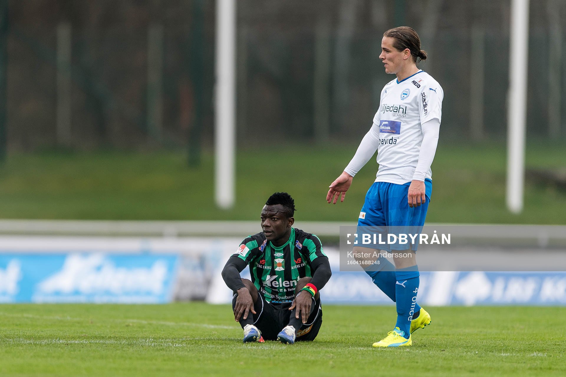 Varbergs Thomas Boakye deppar