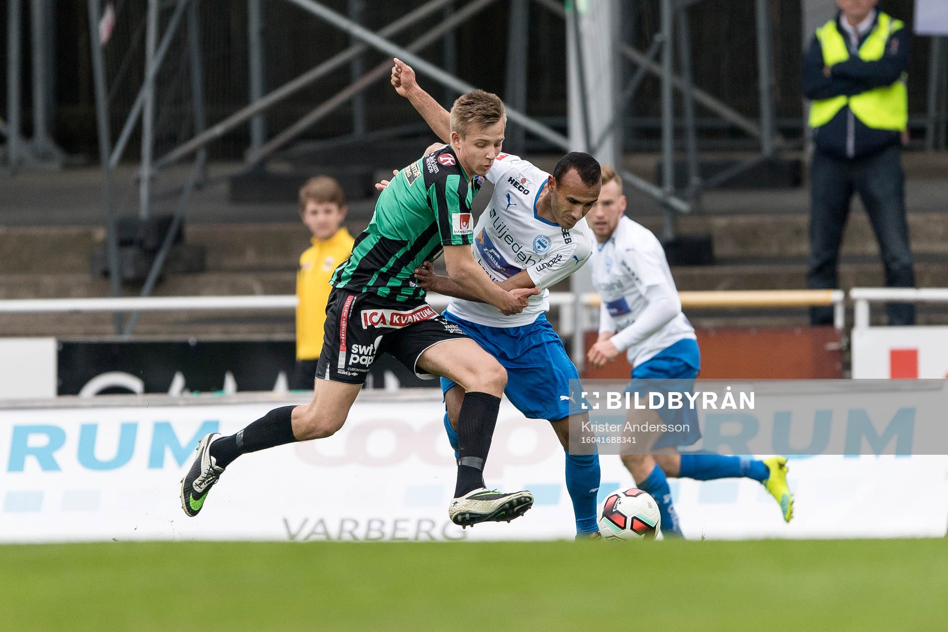 Varbergs Ivan Näsberg och Värnamos Issam Jebali