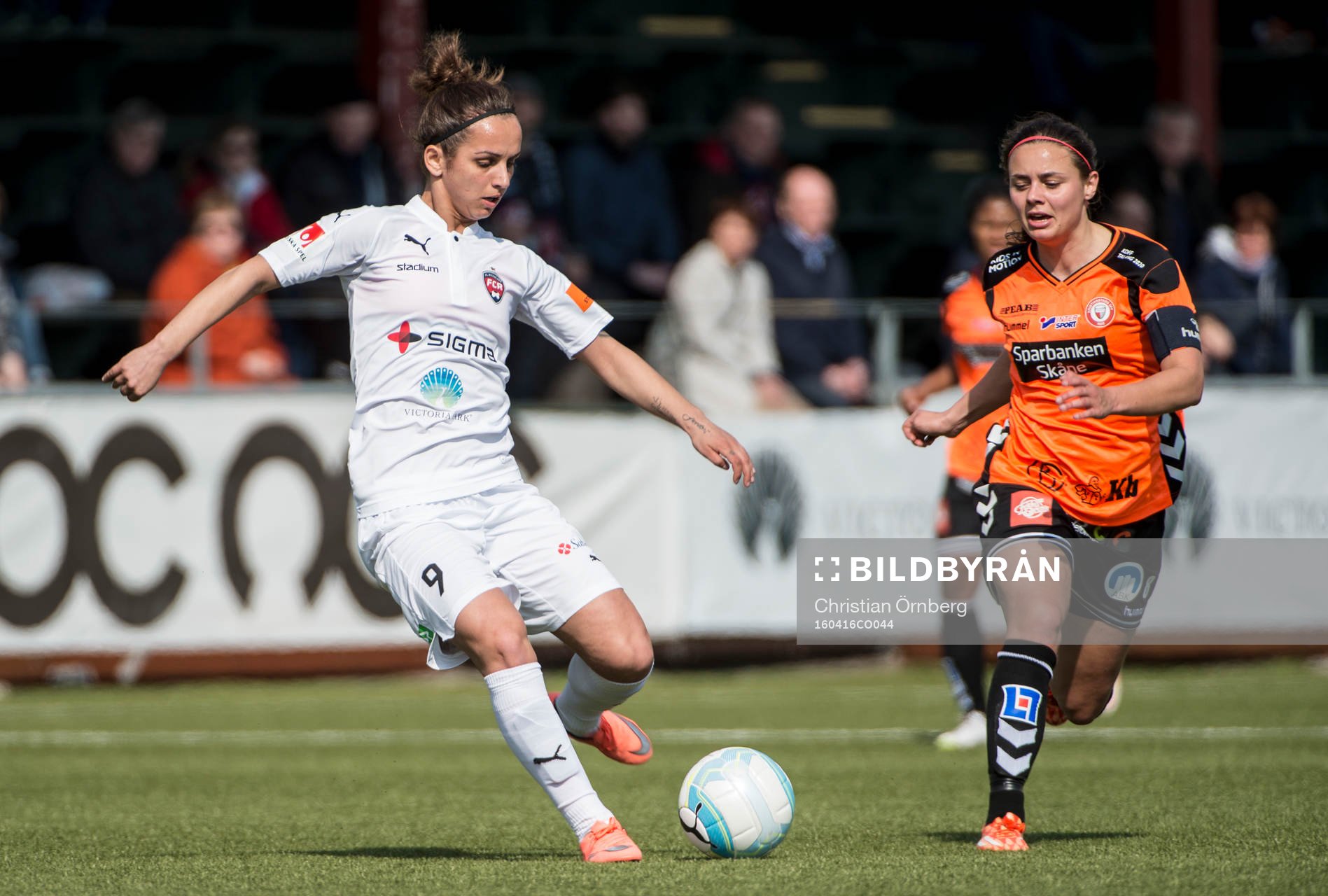 Rosengårds Nataša Andonova mot Kristianstads Alice Nilsson