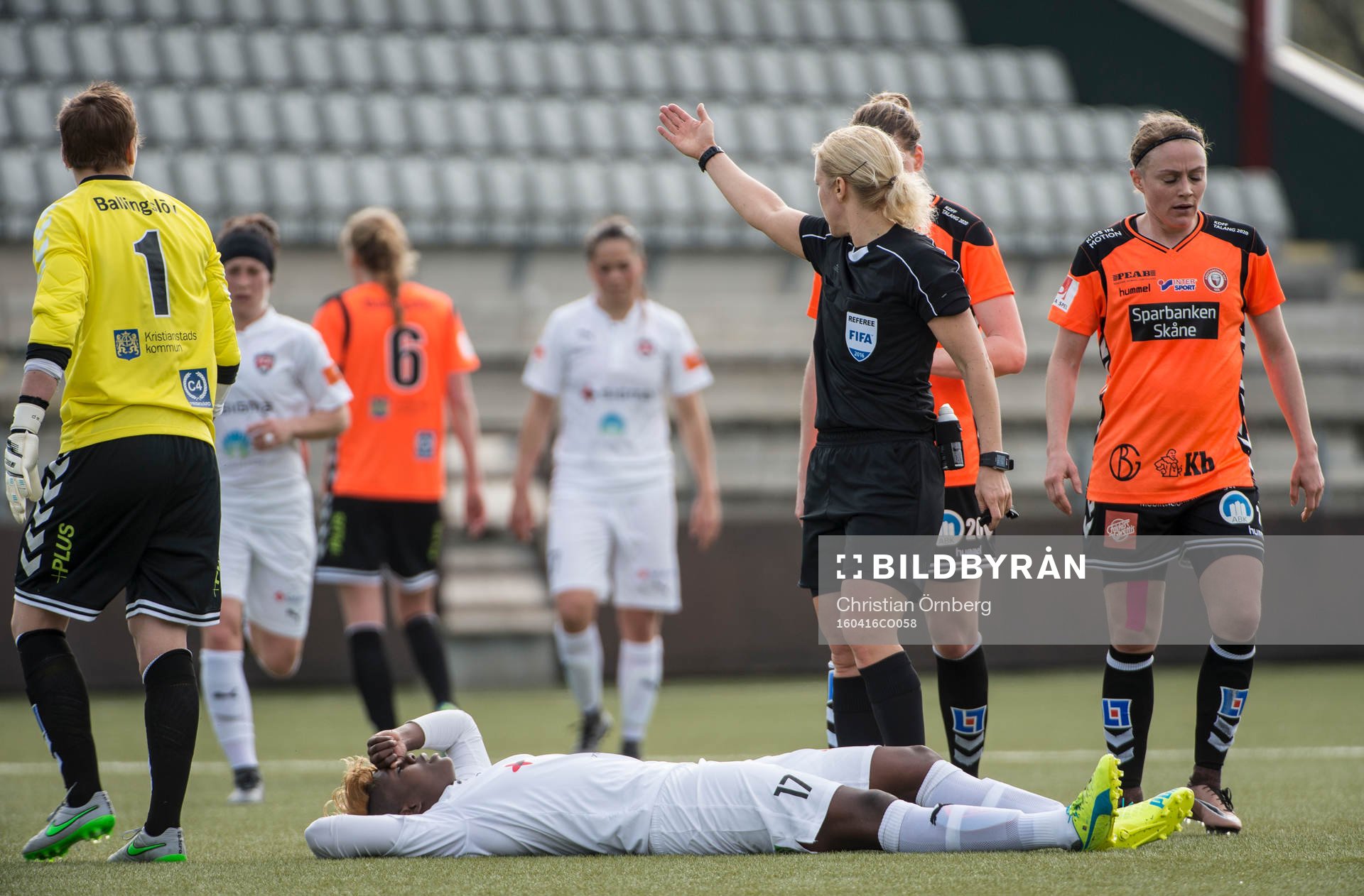 Rosengårds Gaëlle Enganamouit skadas