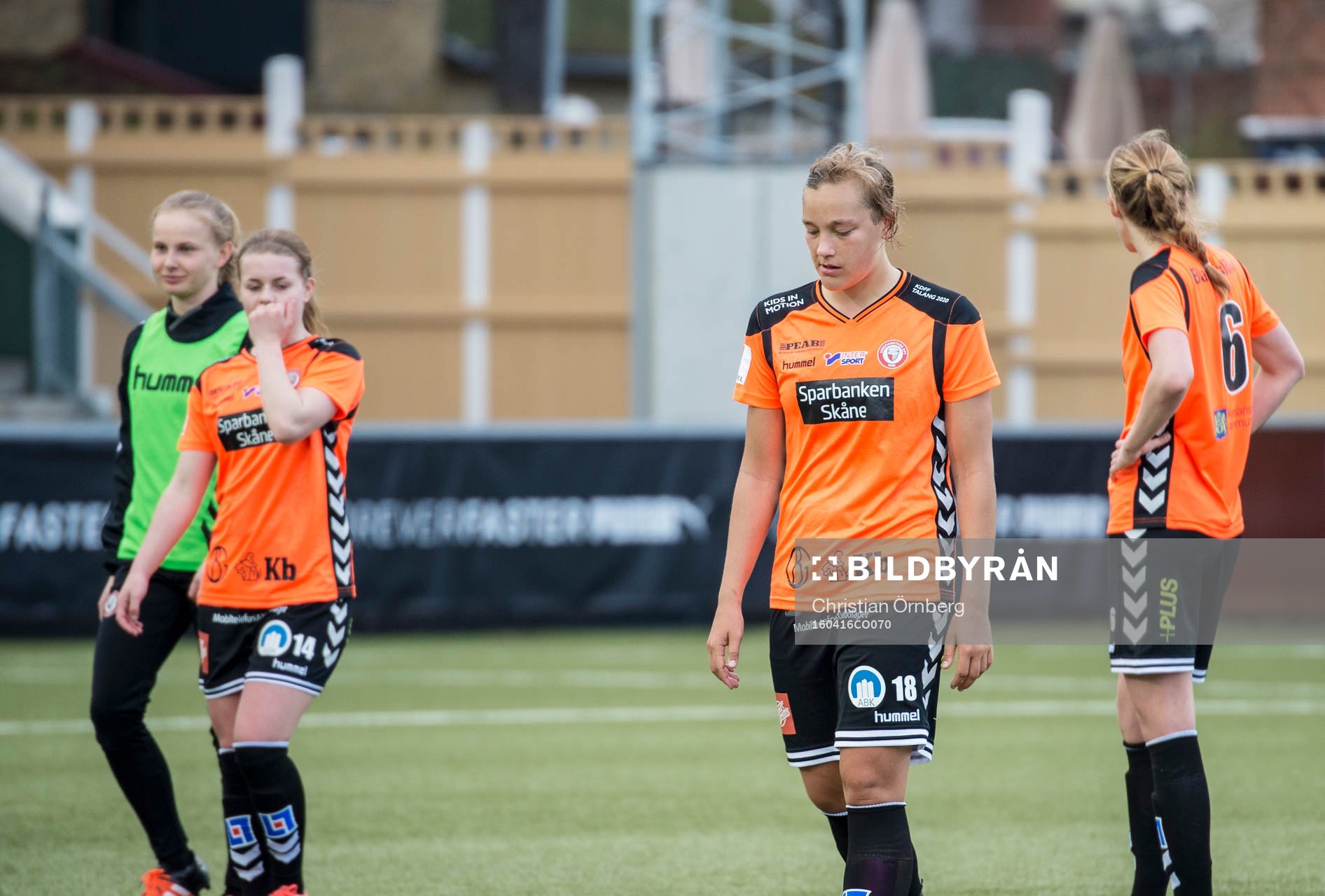 Kristianstads Tilda Persson, Jenny Danielsson och Amanda