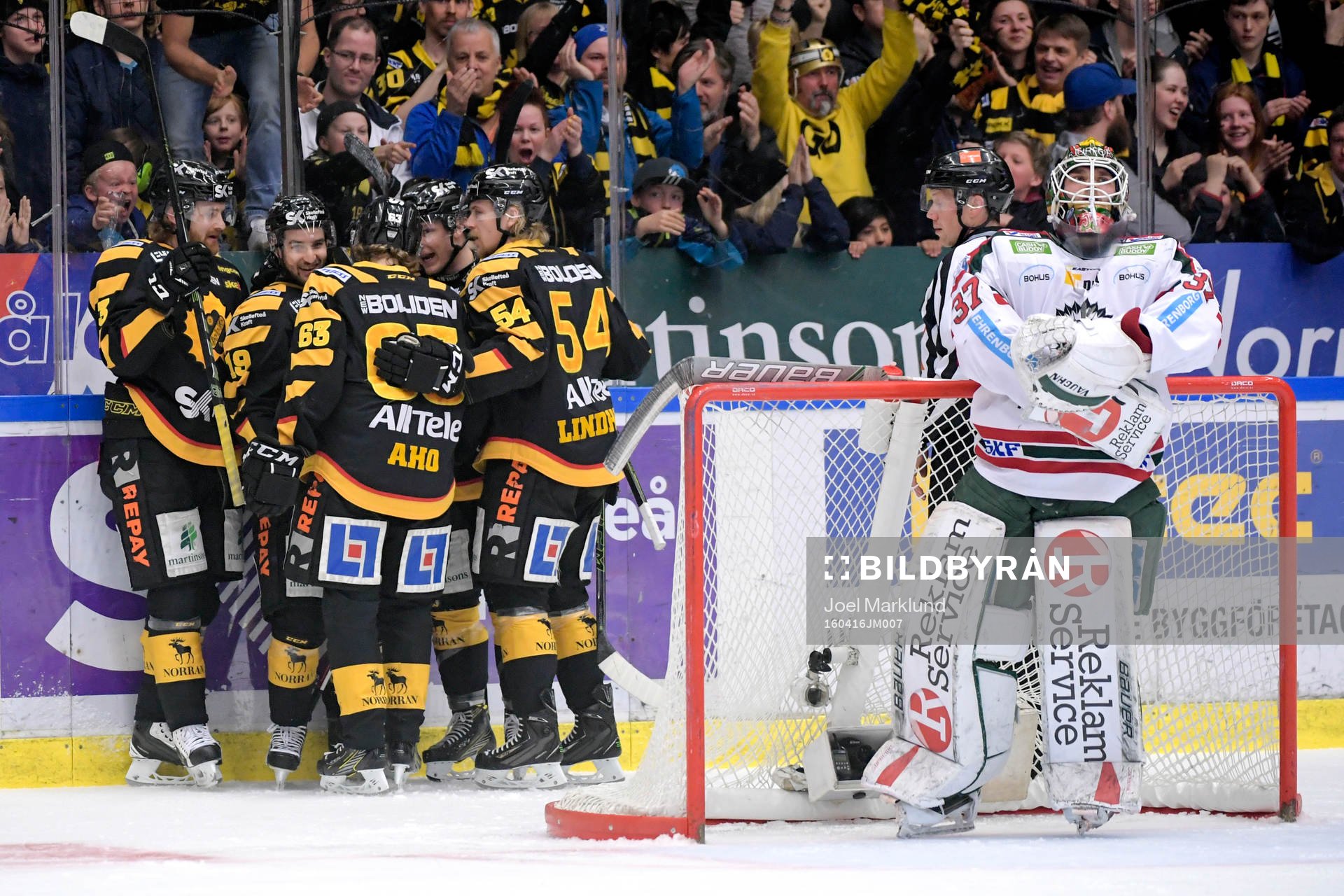 Skellefteås Andrew Calof jublar