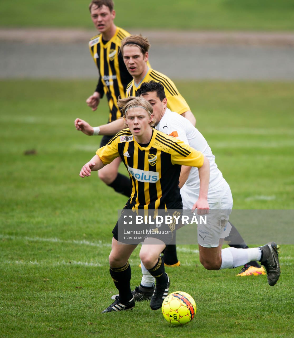 IFK Hässleholms Philip Bengtsson i matchen i division 2