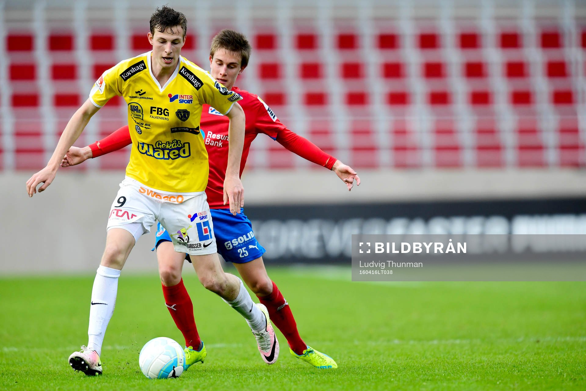 Falkenbergs Gustaf Nilsson och Helsingborgs Felix Bindelöv