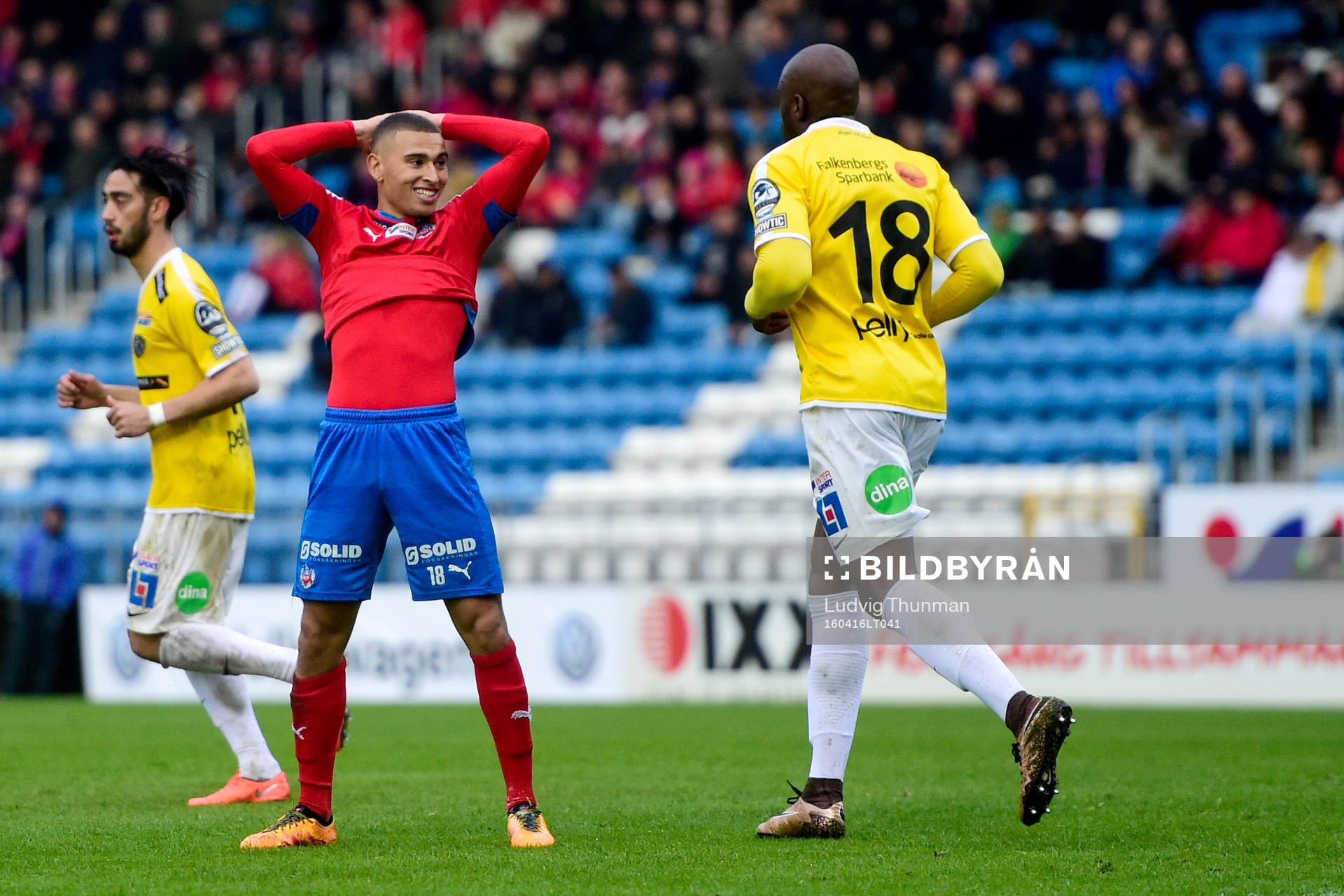 Helsingborgs Jordan Larsson deppar