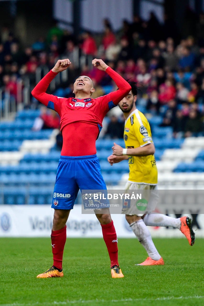 Helsingborgs Jordan Larsson deppar