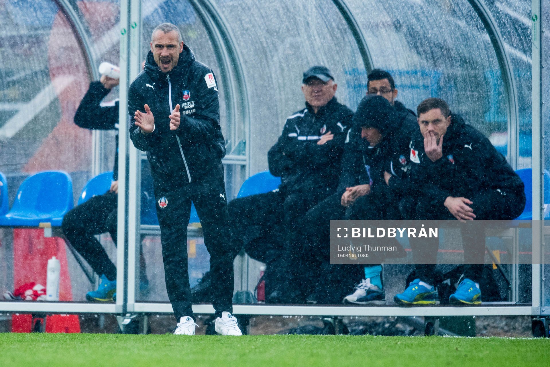 Helsingborgs manager Henrik Larsson