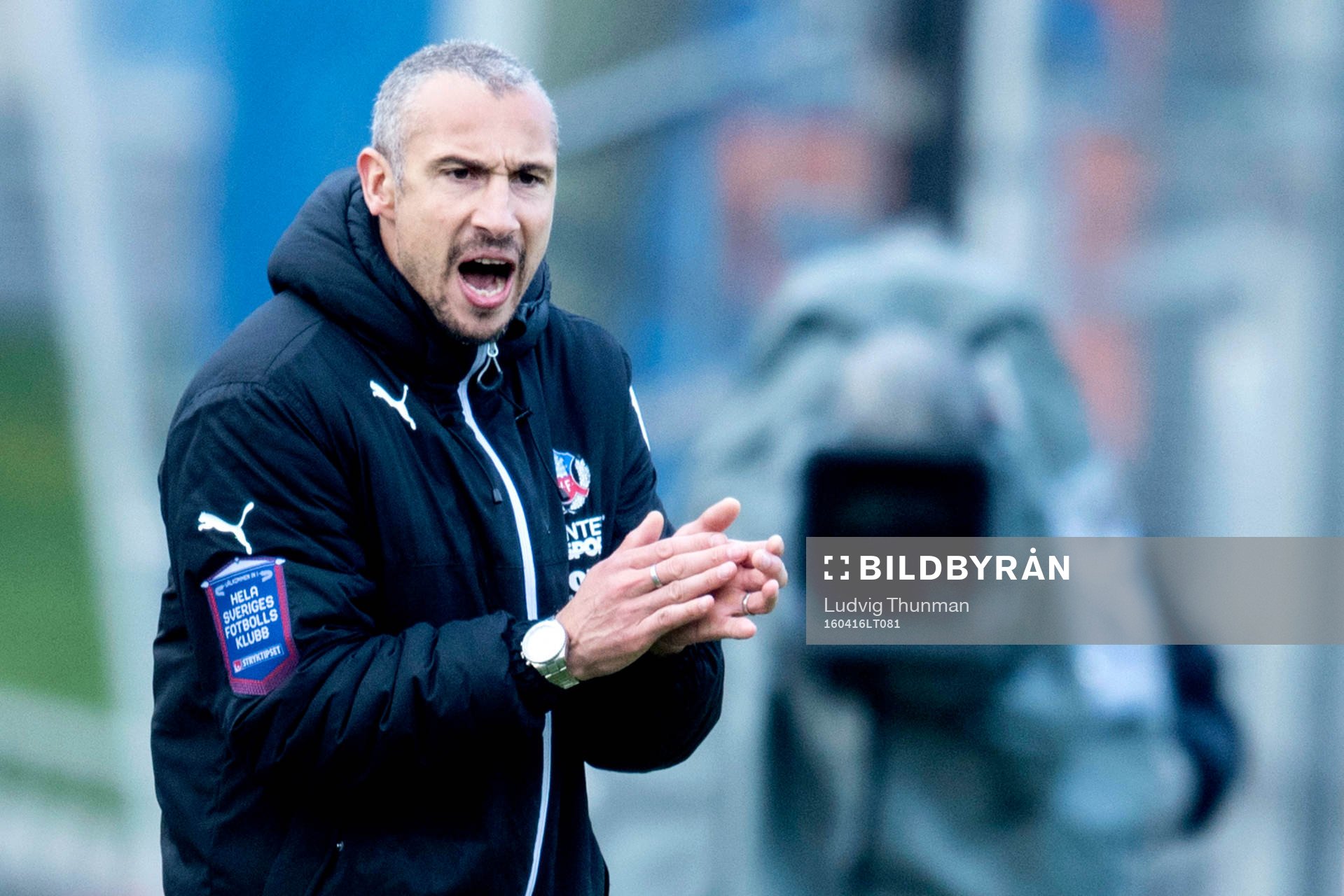 Helsingborgs manager Henrik Larsson