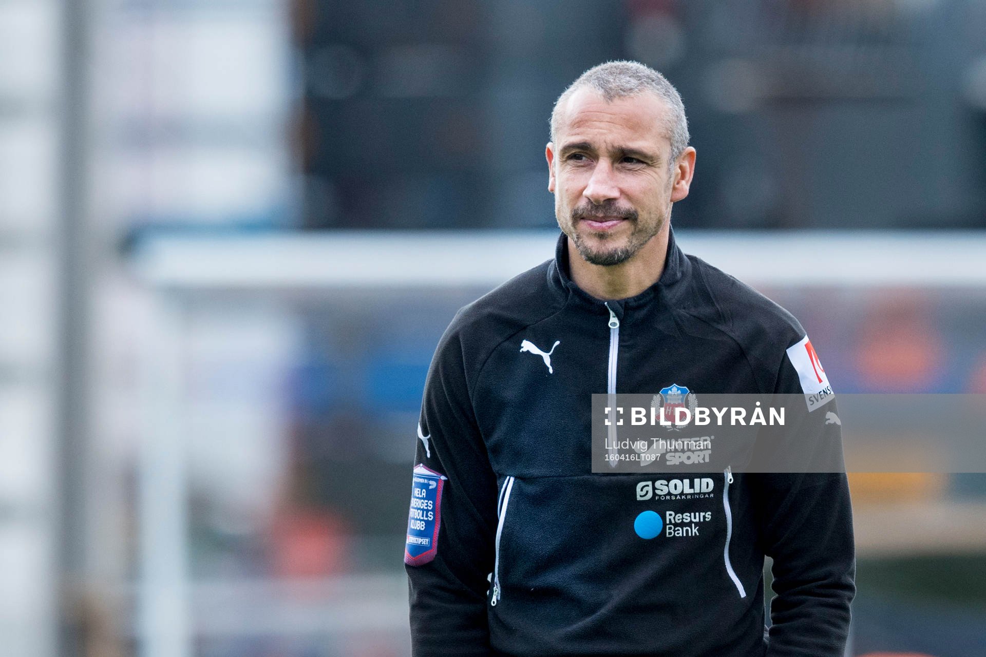 Helsingborgs manager Henrik Larsson