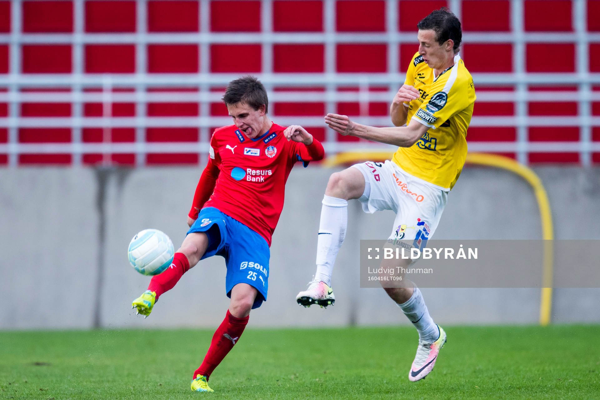 Helsingborgs Felix Bindelöv och Falkenbergs Gustaf Nilsson