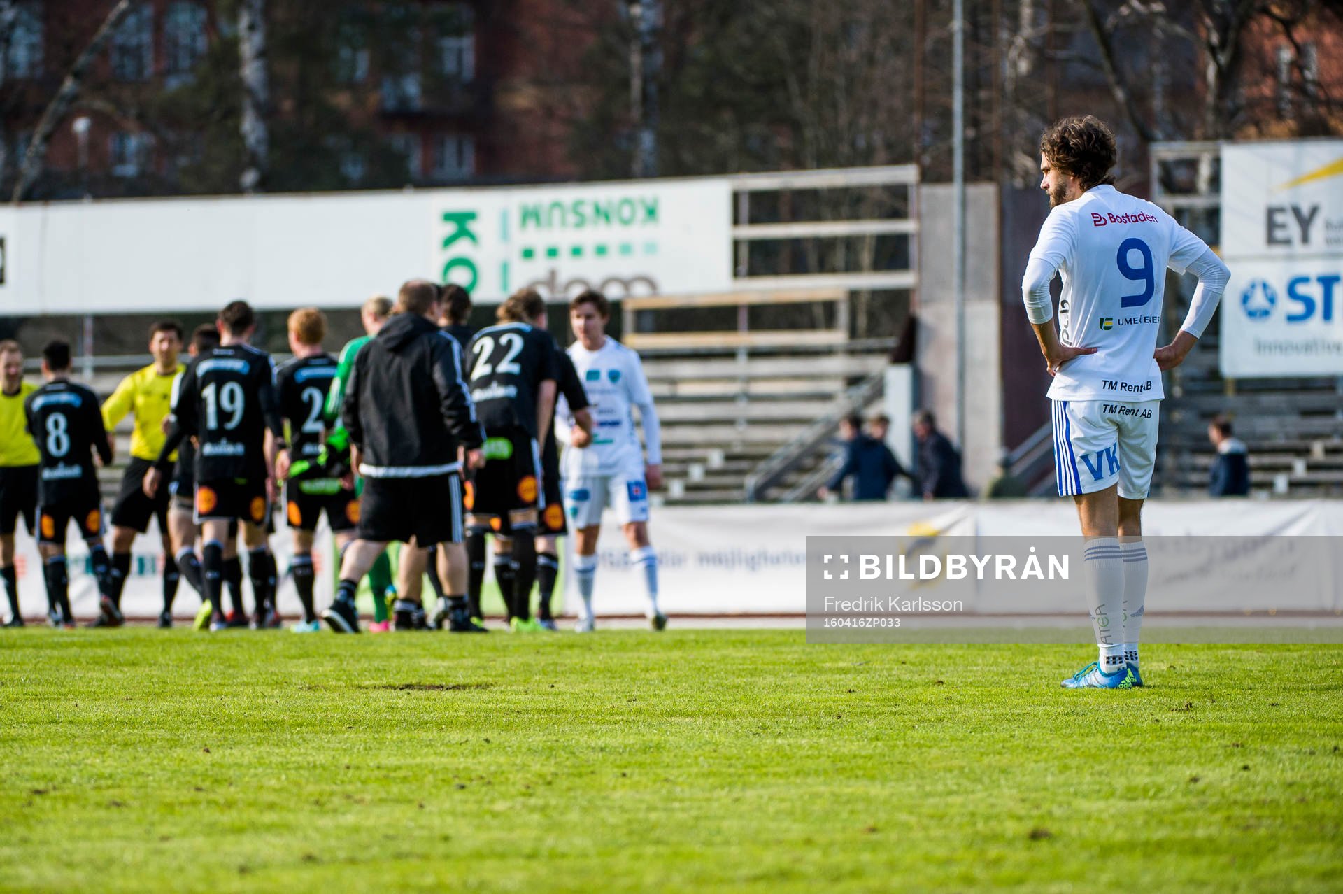 Umeå FC Simon Mårtensson deppar