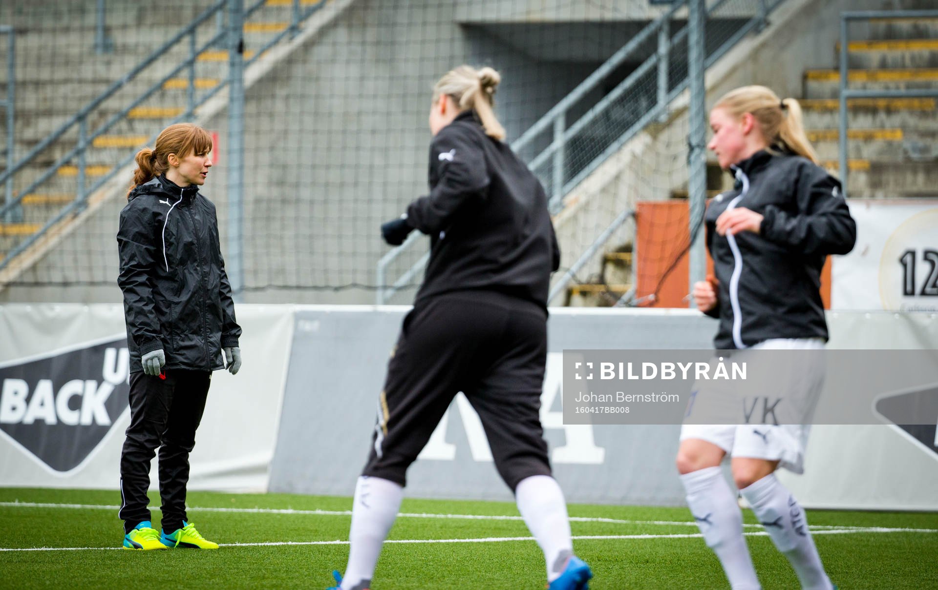 Umeås tränare Maria Bergkvist