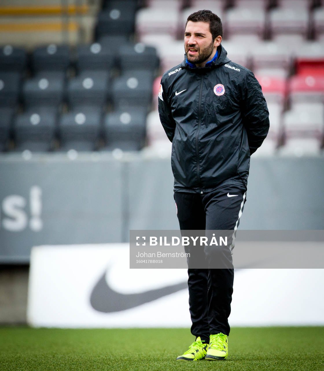 Örebros tränare Giorgos Papachristou