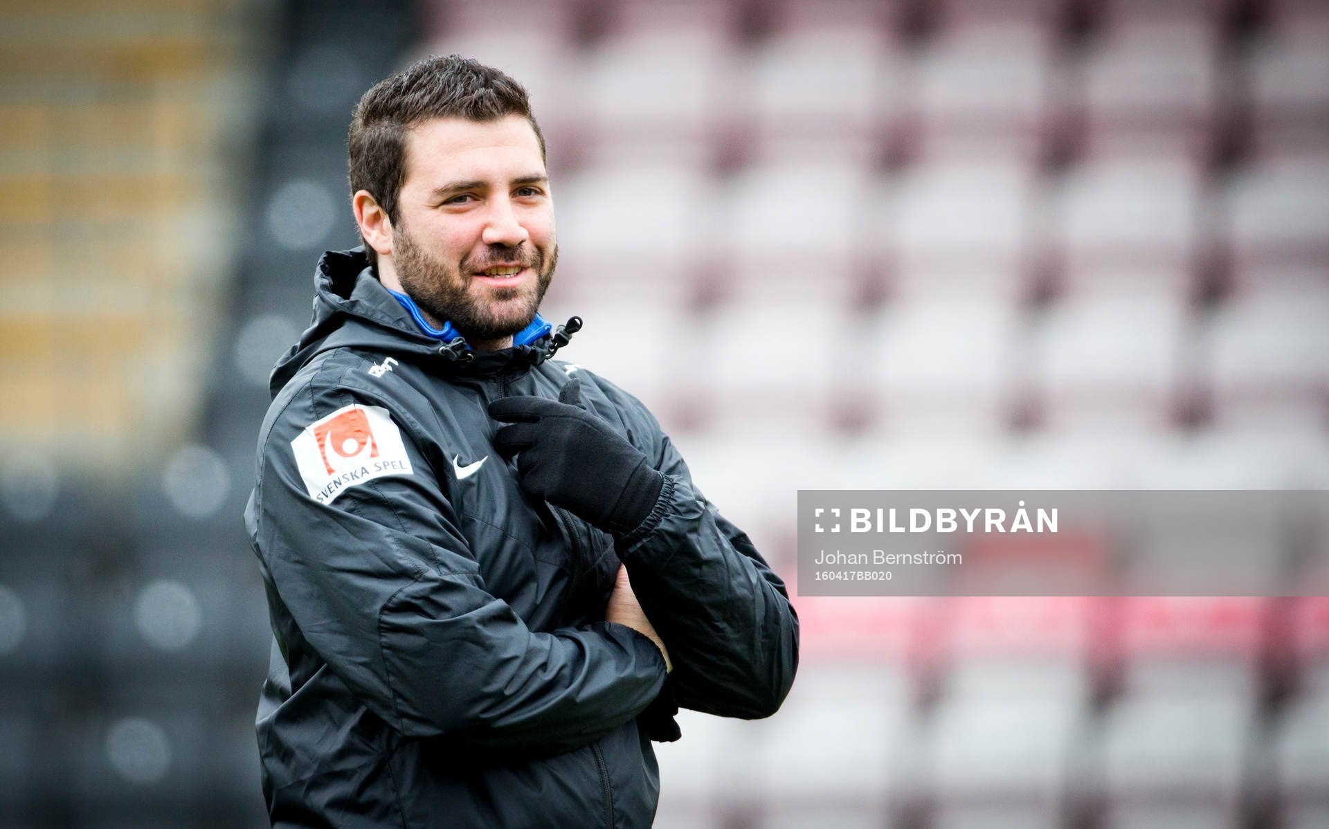 Örebros tränare Giorgos Papachristou