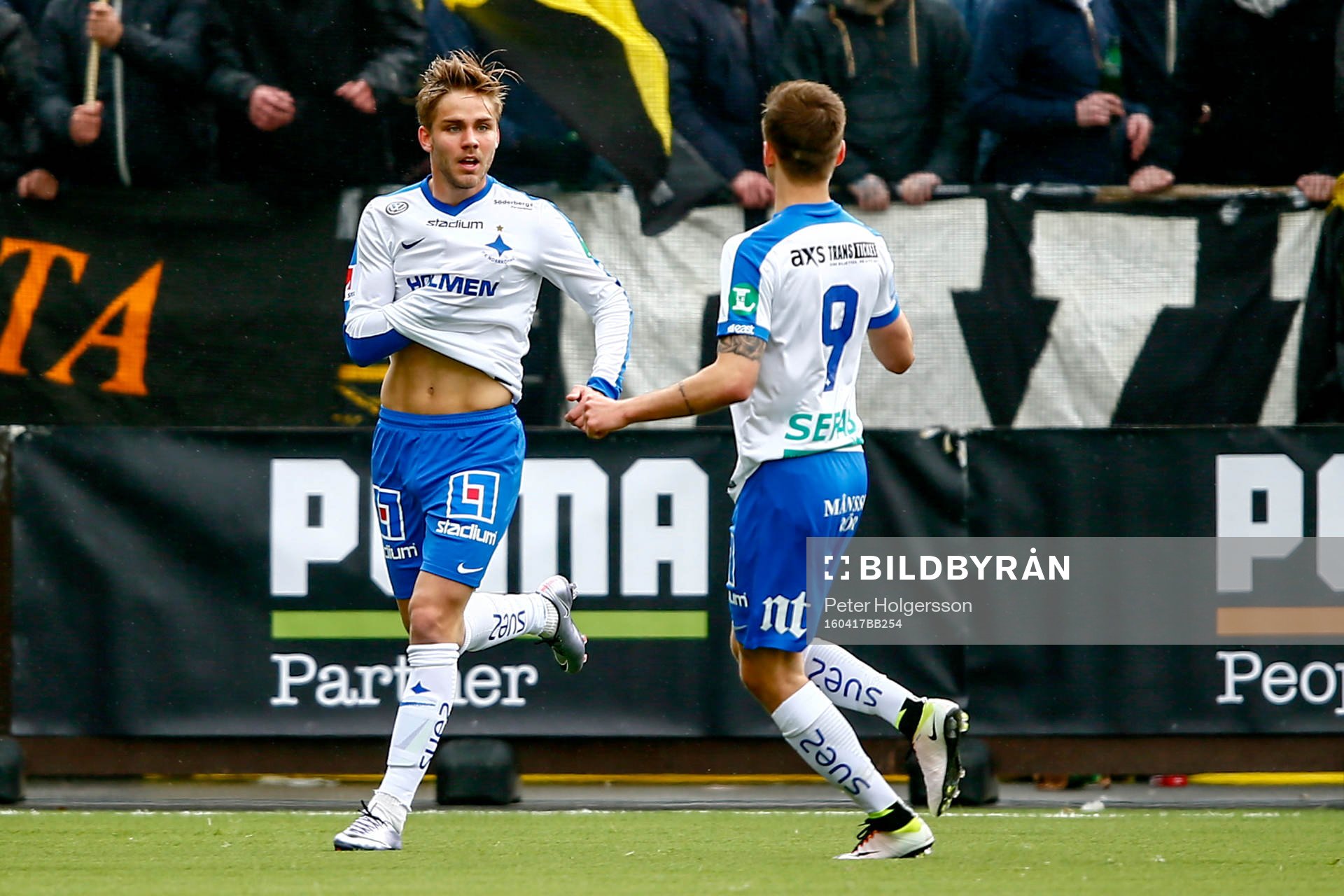 Norrköpings Christoffer Nyman jublar