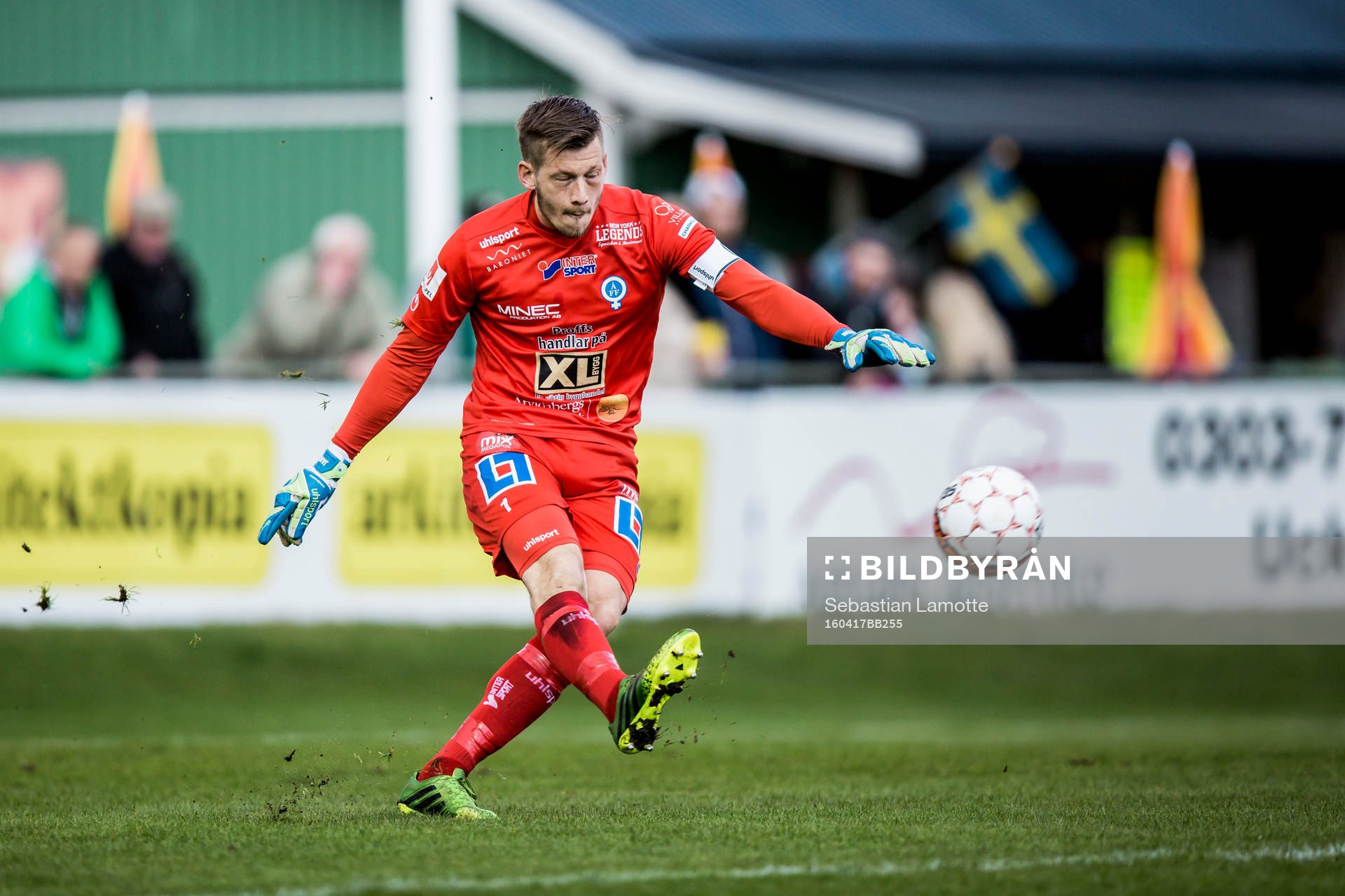 Åtvidabergs målvakt Henrik Gustavsson