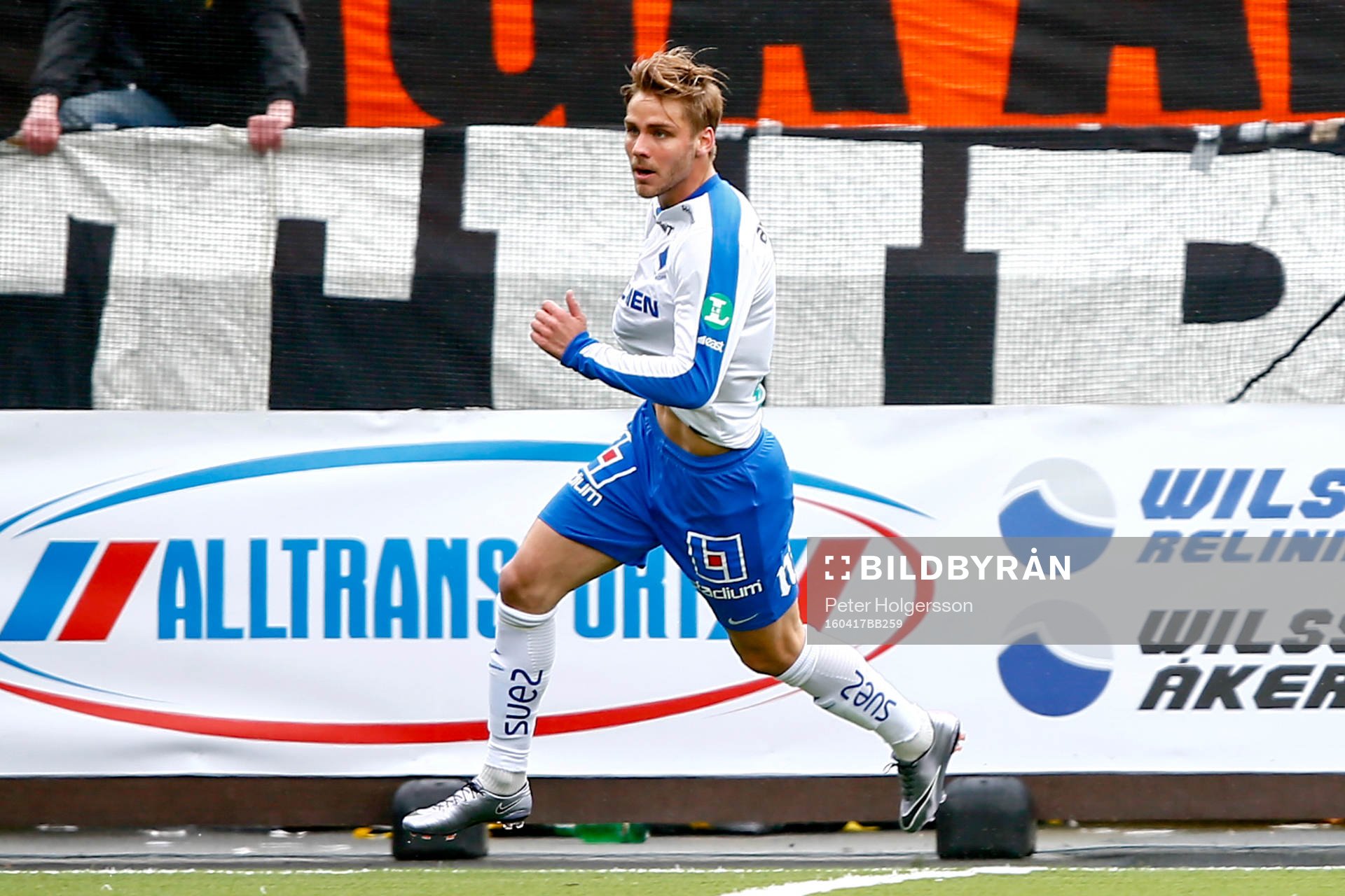Norrköpings Christoffer Nyman jublar