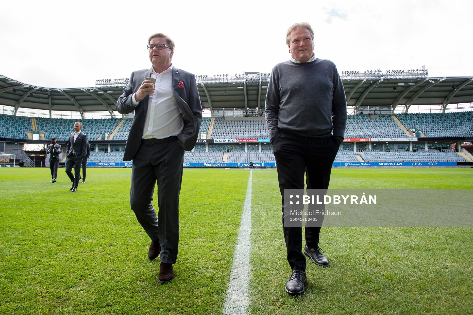 Kalmars tränare Peter Swärdh och IFK Göteborgs tränare