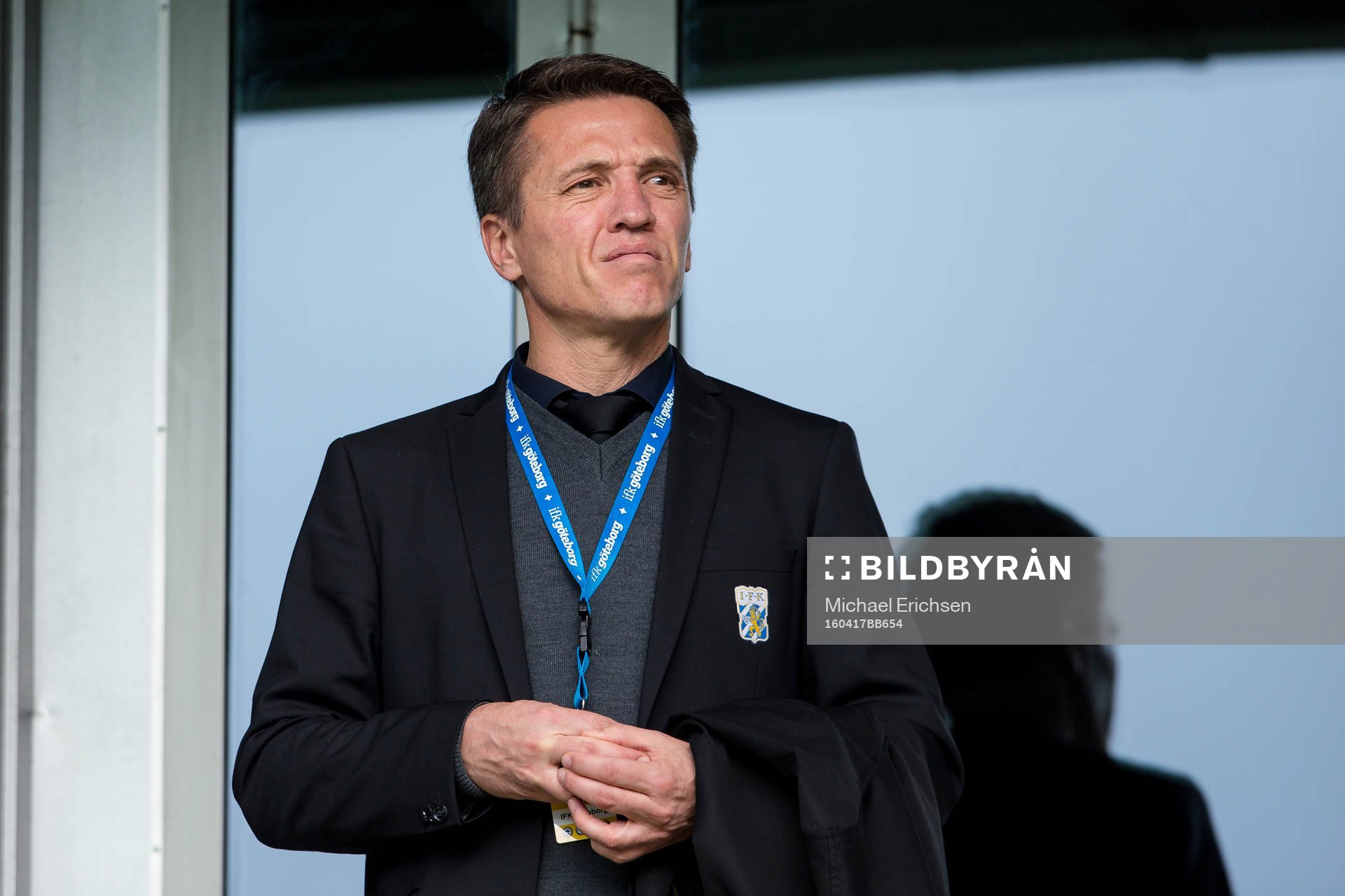 IFK Göteborgs sportchef Mats Gren blickar ut över Gamla