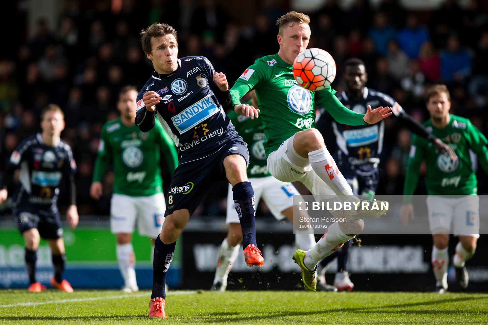 Gefles Simon Skrabb mot Jönköpings Joakim Karlsson
