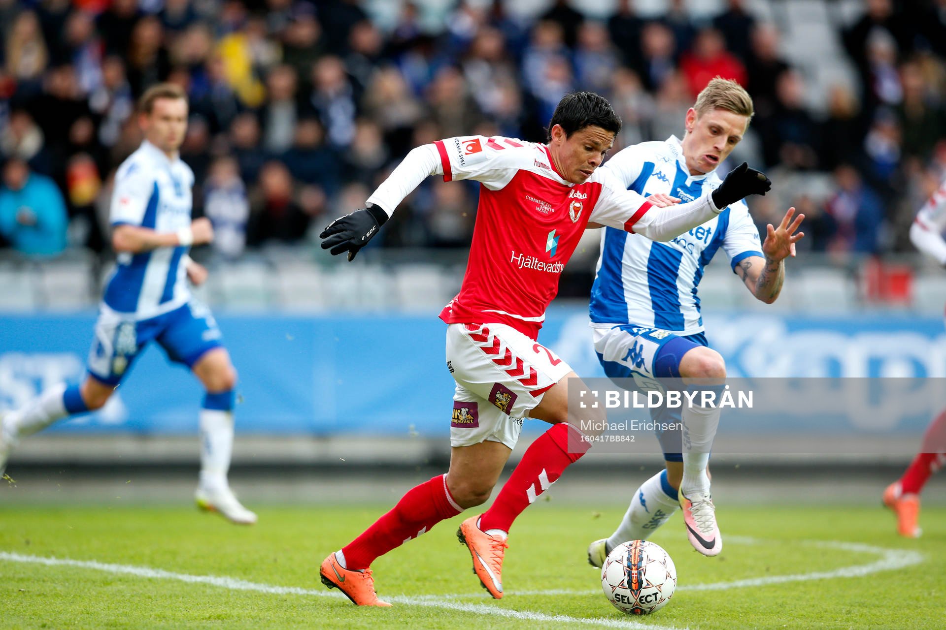 Kalmars Romário Pereira Sipião och IFK Göteborgs Sören