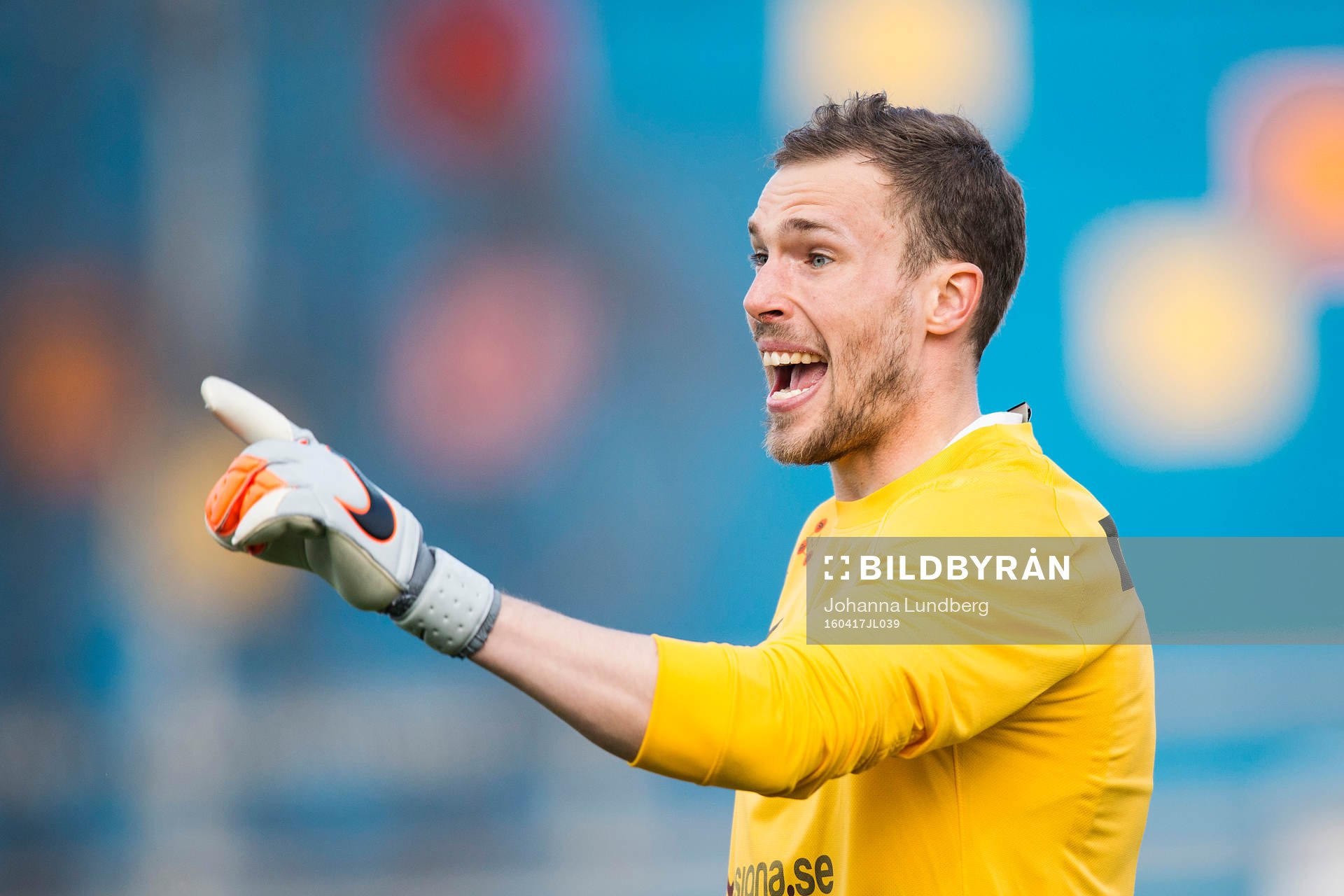 Assyriskas målvakt Robin Malmkvist