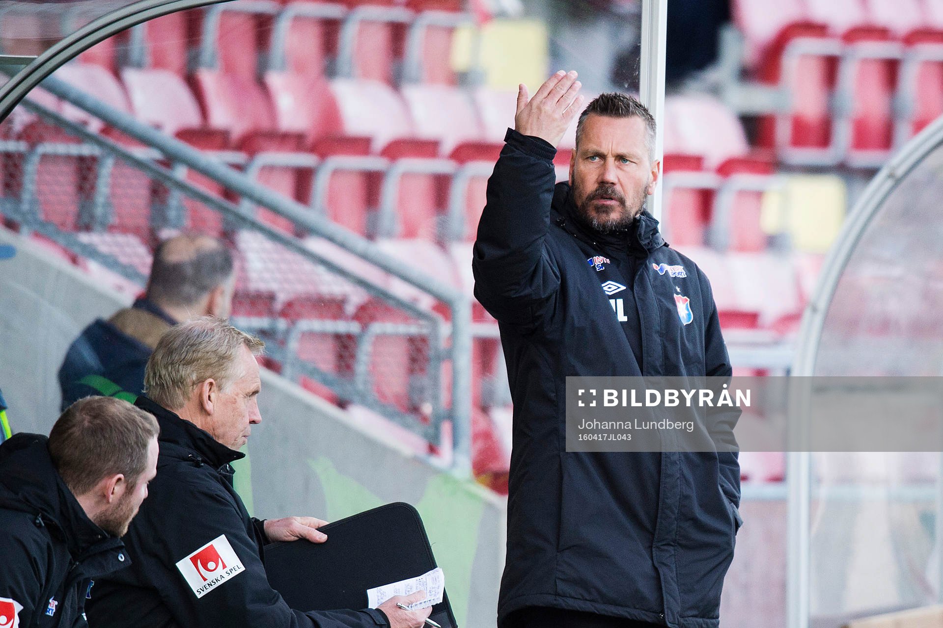 Örgrytes tränare Marcus Lantz
