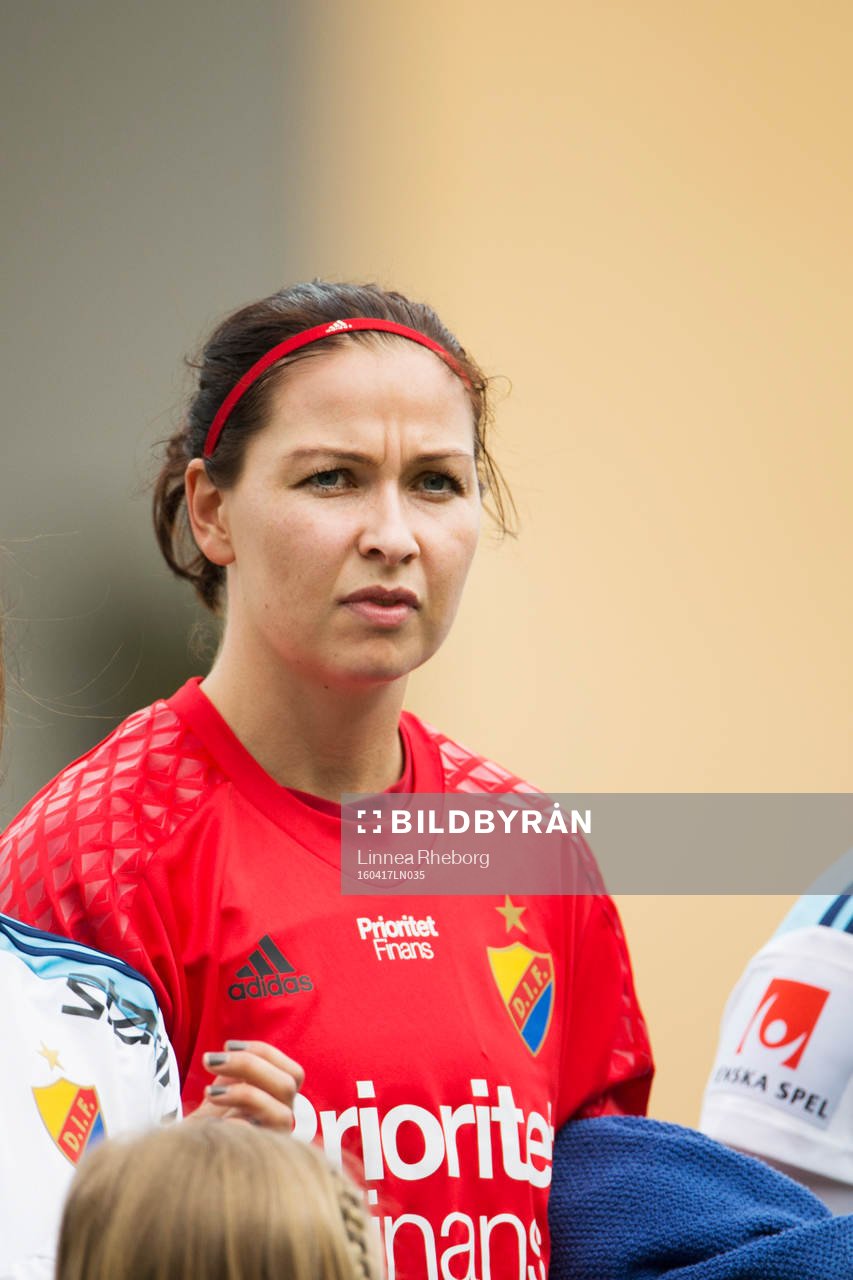 Djurgårdens Målvakt Gudbjörg Gunnarsdottir