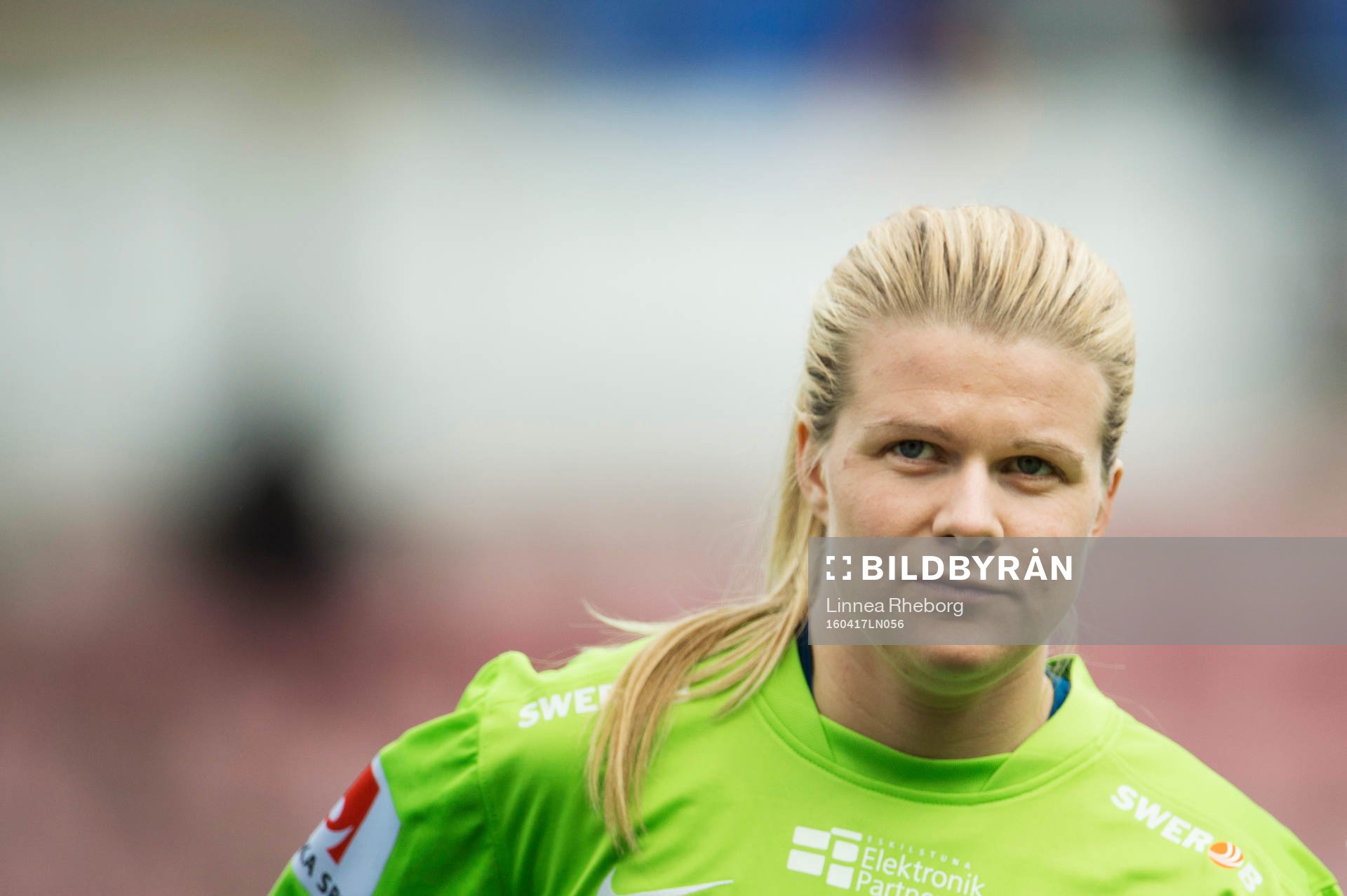 Eskilstunas målvakt Emelie Lundberg