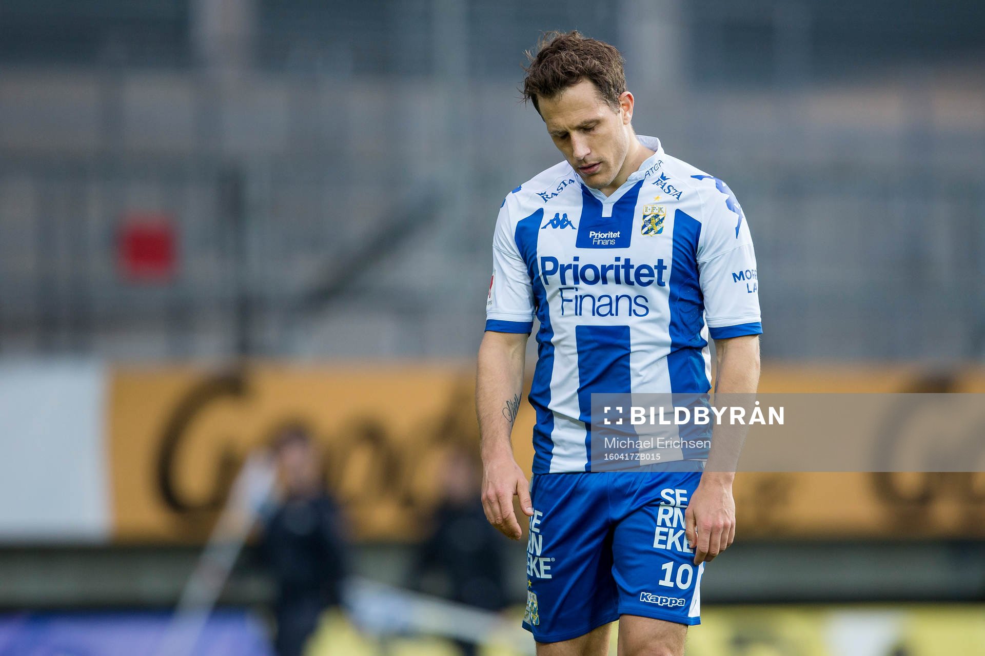 IFK Göteborgs Tobias Hysén deppar