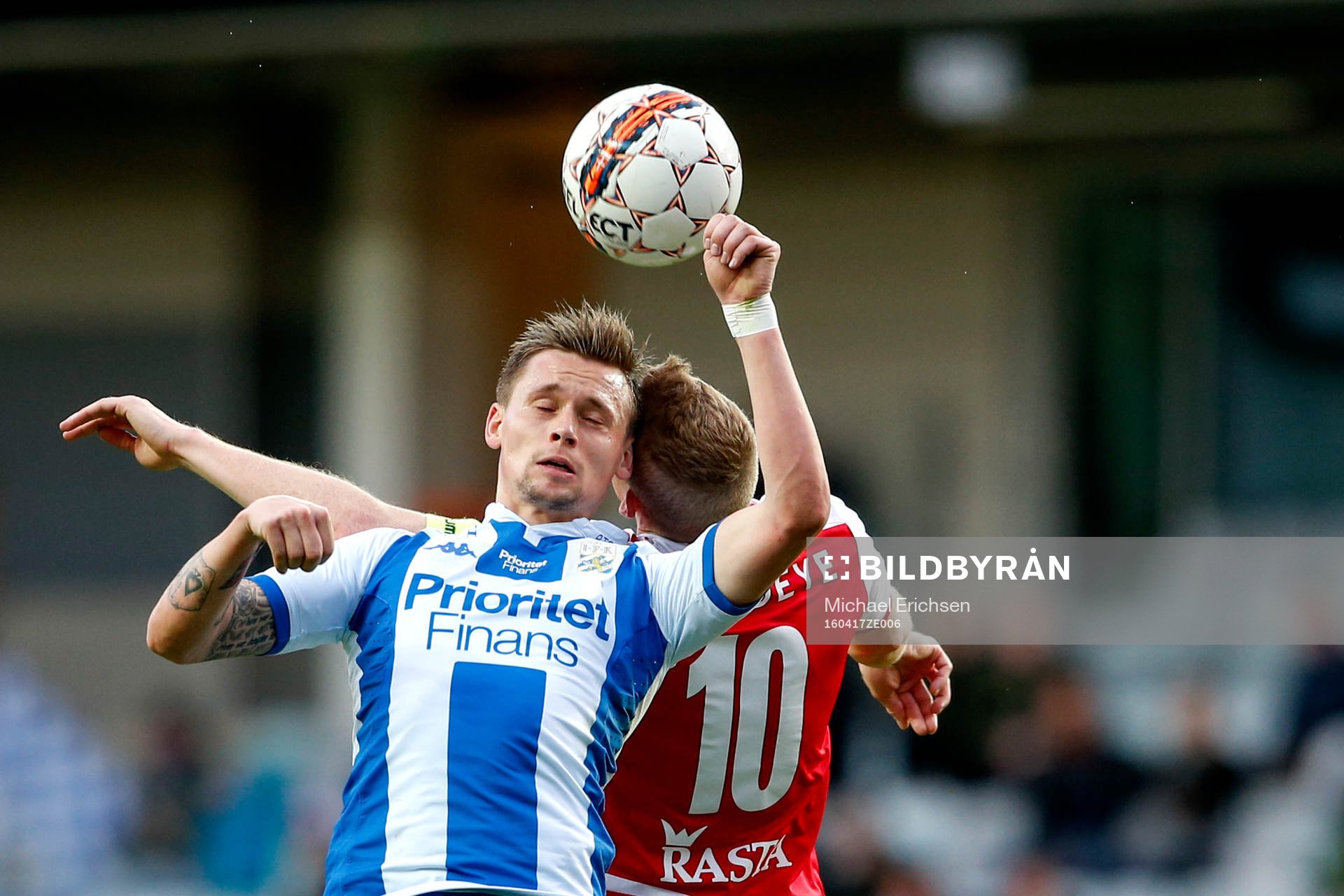IFK Göteborgs Jakob Ankersen och Kalmars Tobias Eriksson