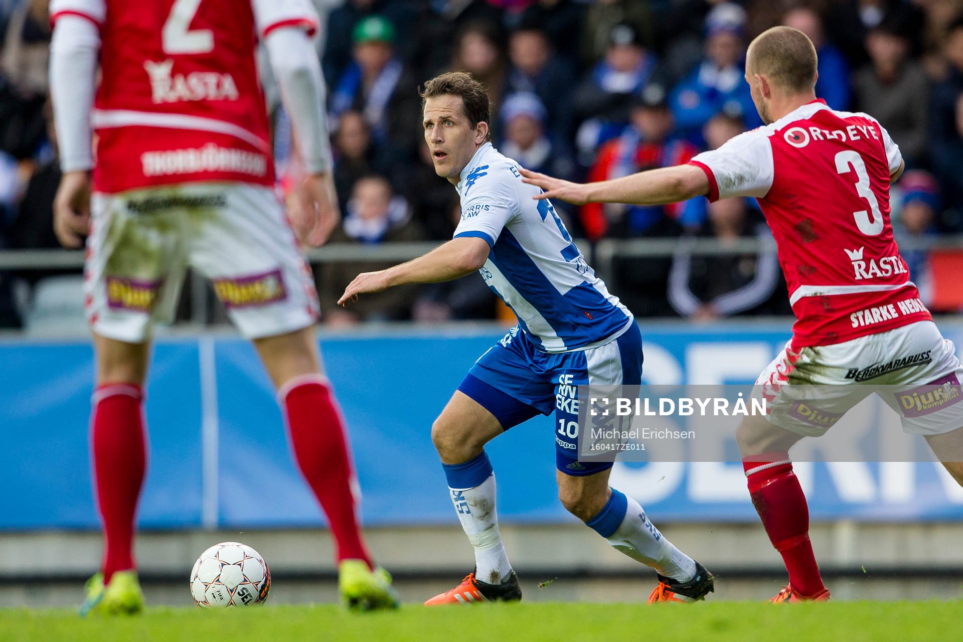 IFK Göteborgs Tobias Hysén mot Kalmars Sebastian