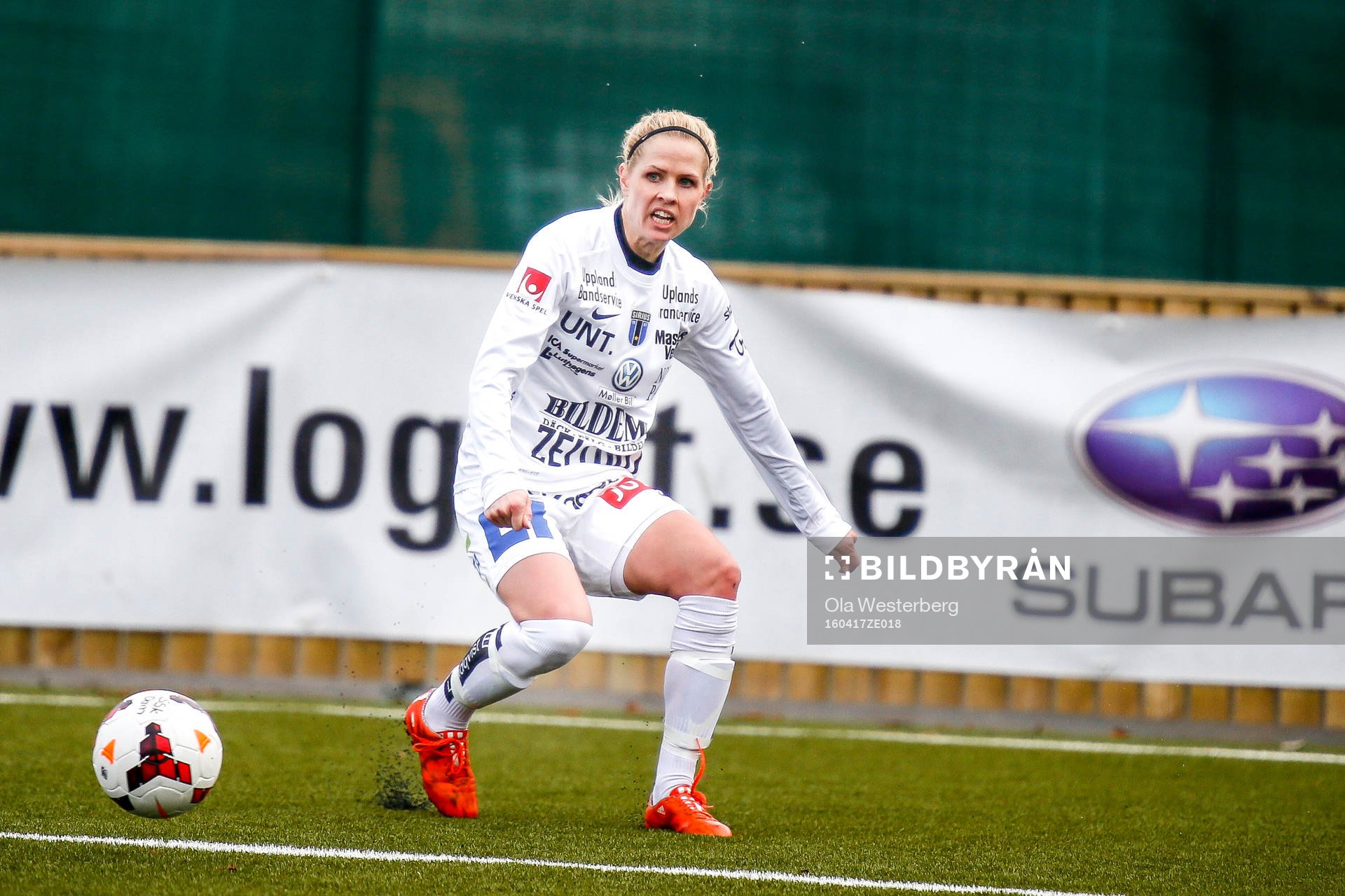 Sirius Mikaela Björklund   i premiären av elitettan i