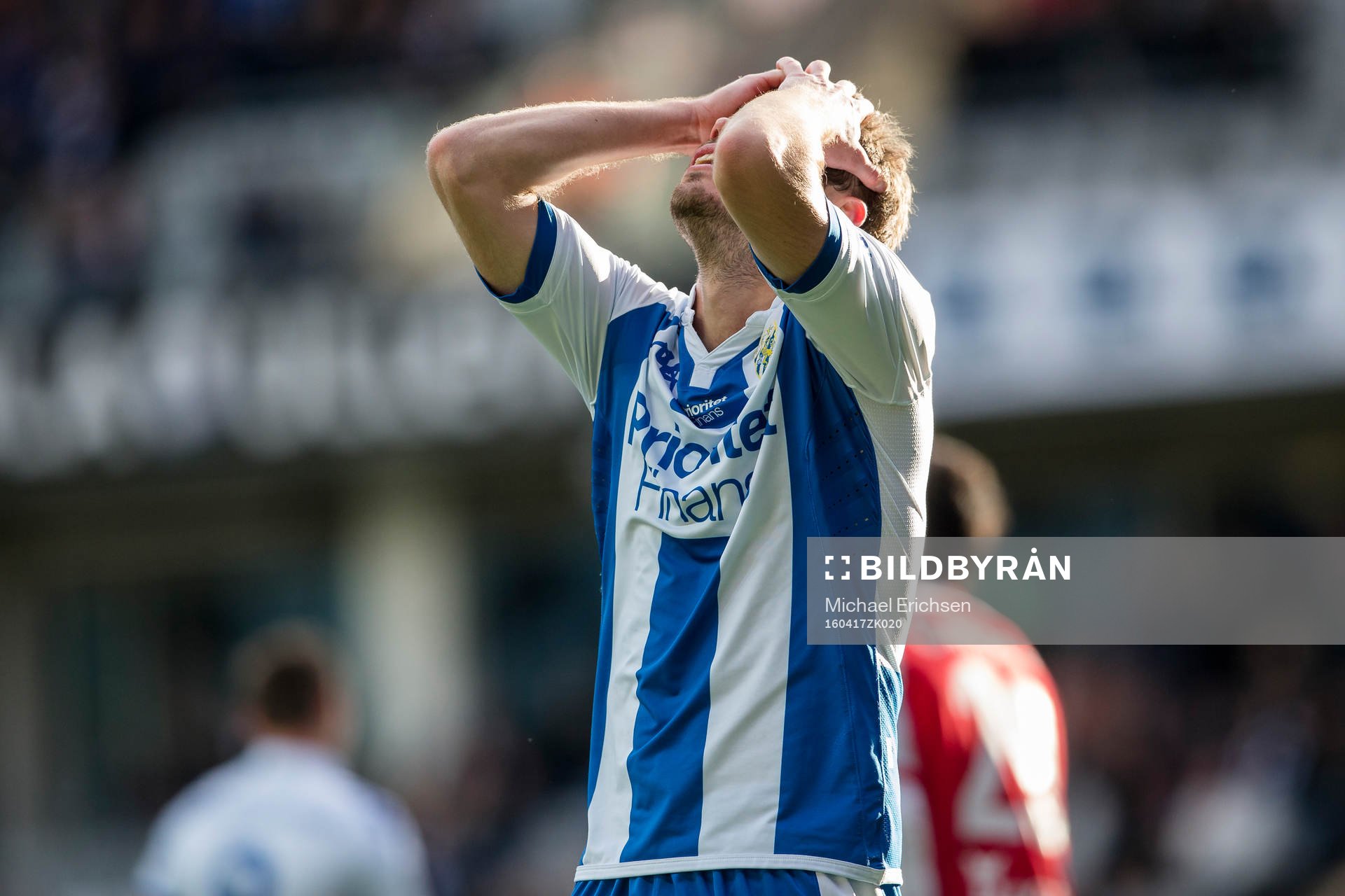 IFK Göteborgs Emil Salomonsson deppar