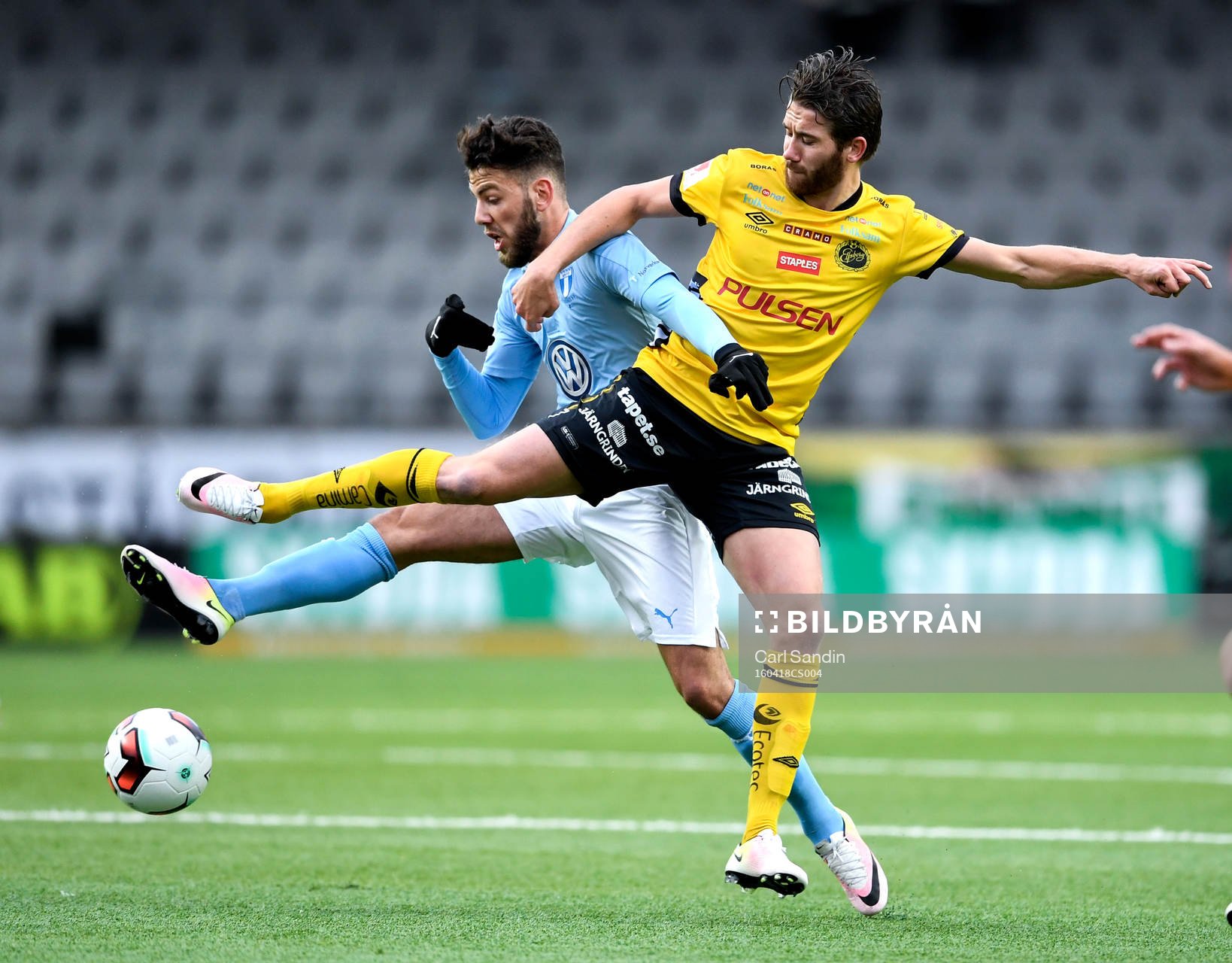 Malmö FFs Erdal Rakip och Elfsborgs Marcus Rohdén