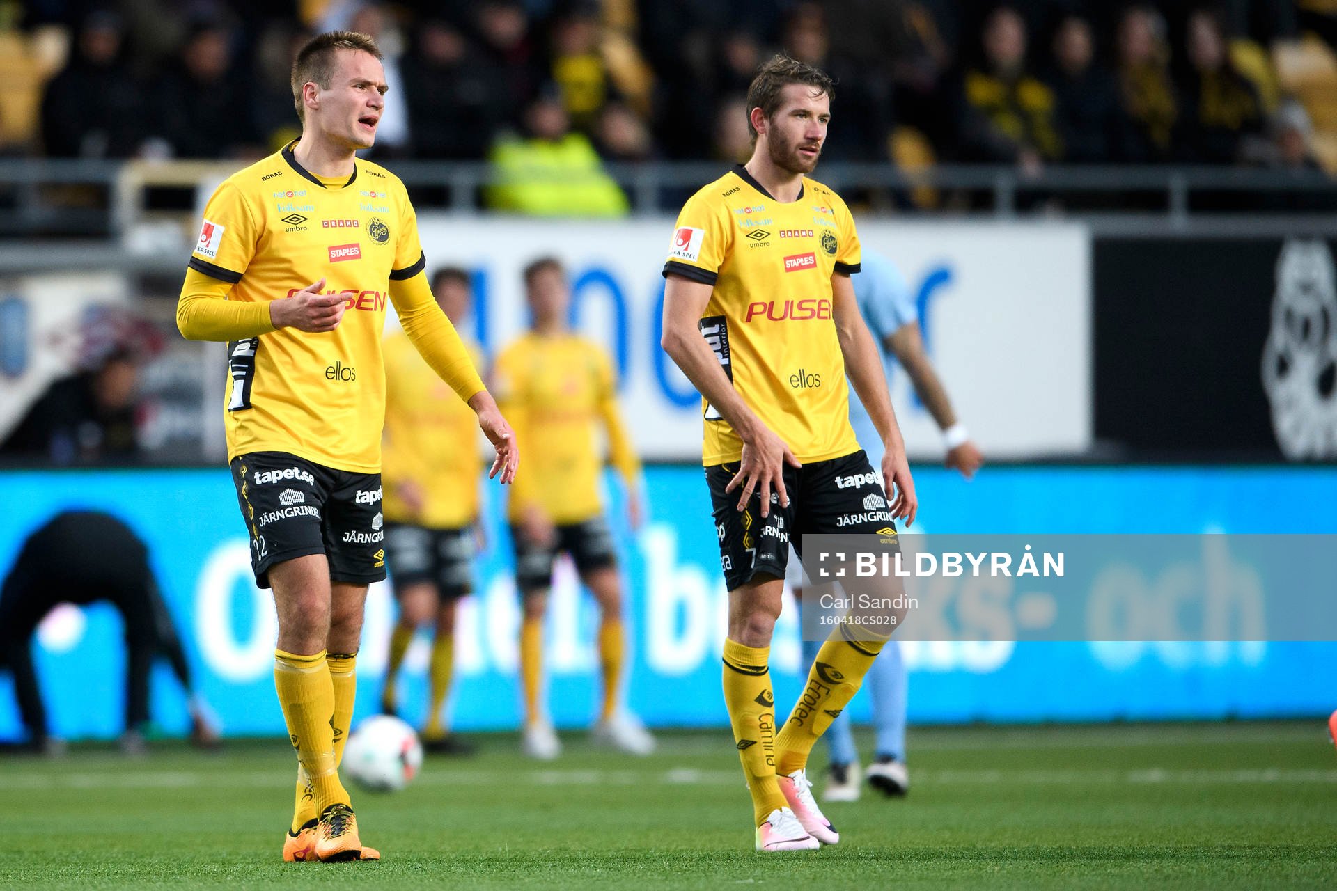 Elfsborgs Viktor Prodell och Marcus Rohdén deppar