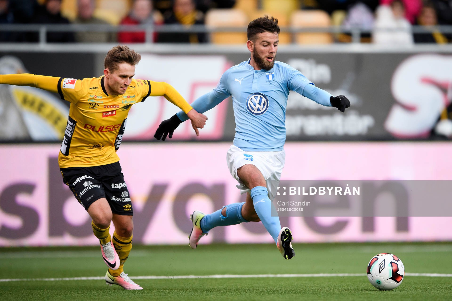 Elfsborgs Adam Lundqvist och Malmö FFs Erdal Rakip