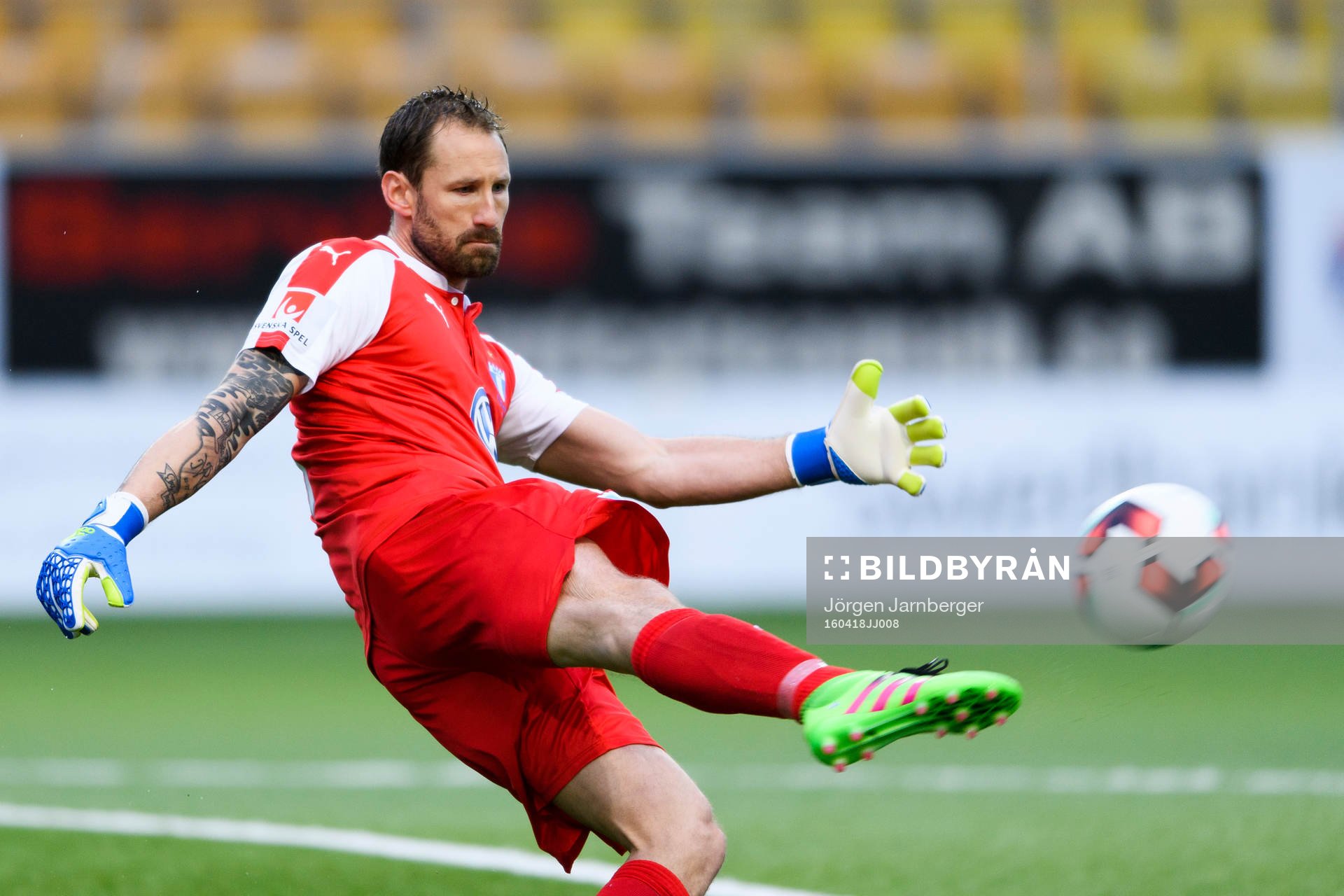 Malmö FFs målvakt Johan Wiland