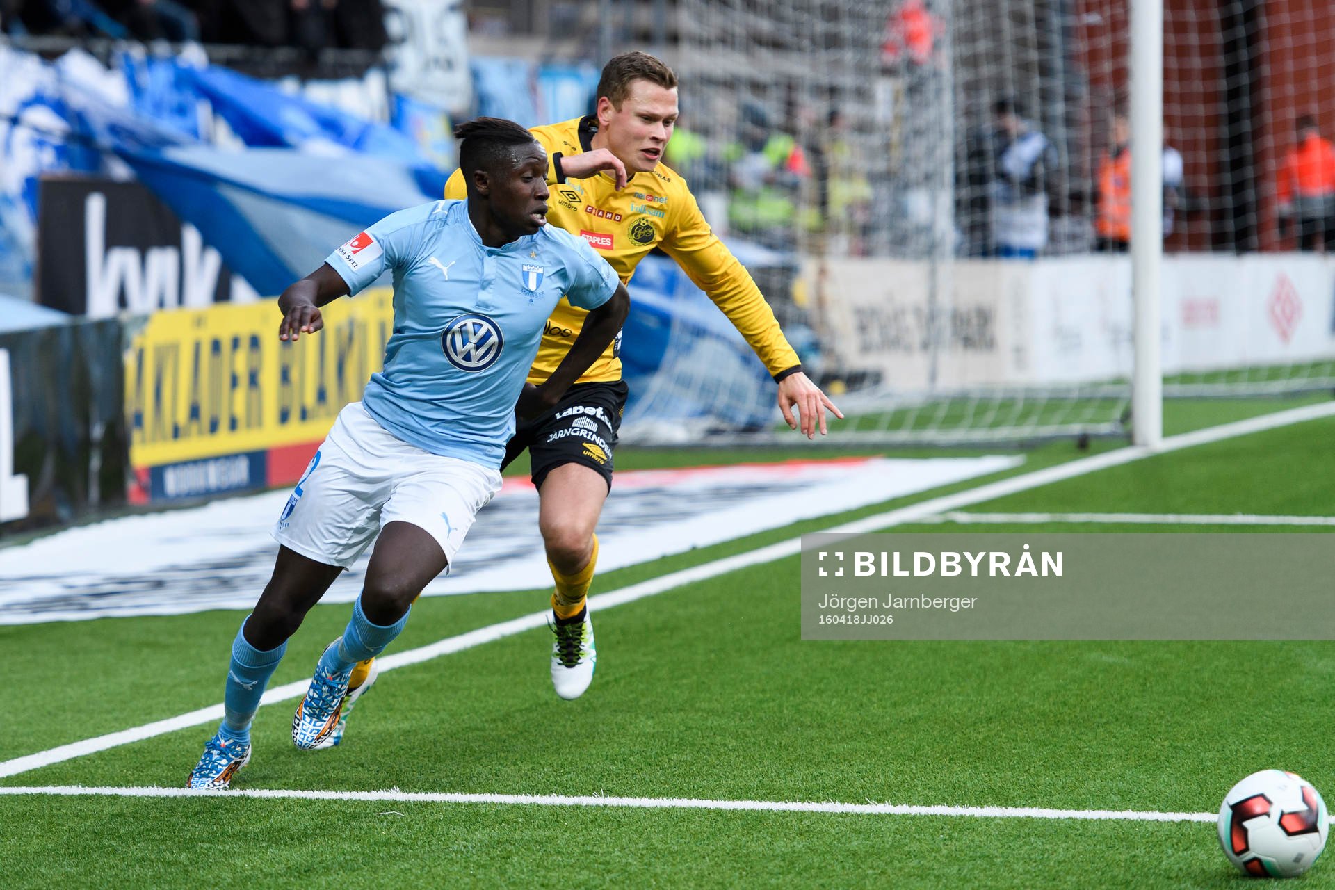 Malmö FFs Pa Konate och Elfsborgs Viktor Claesson