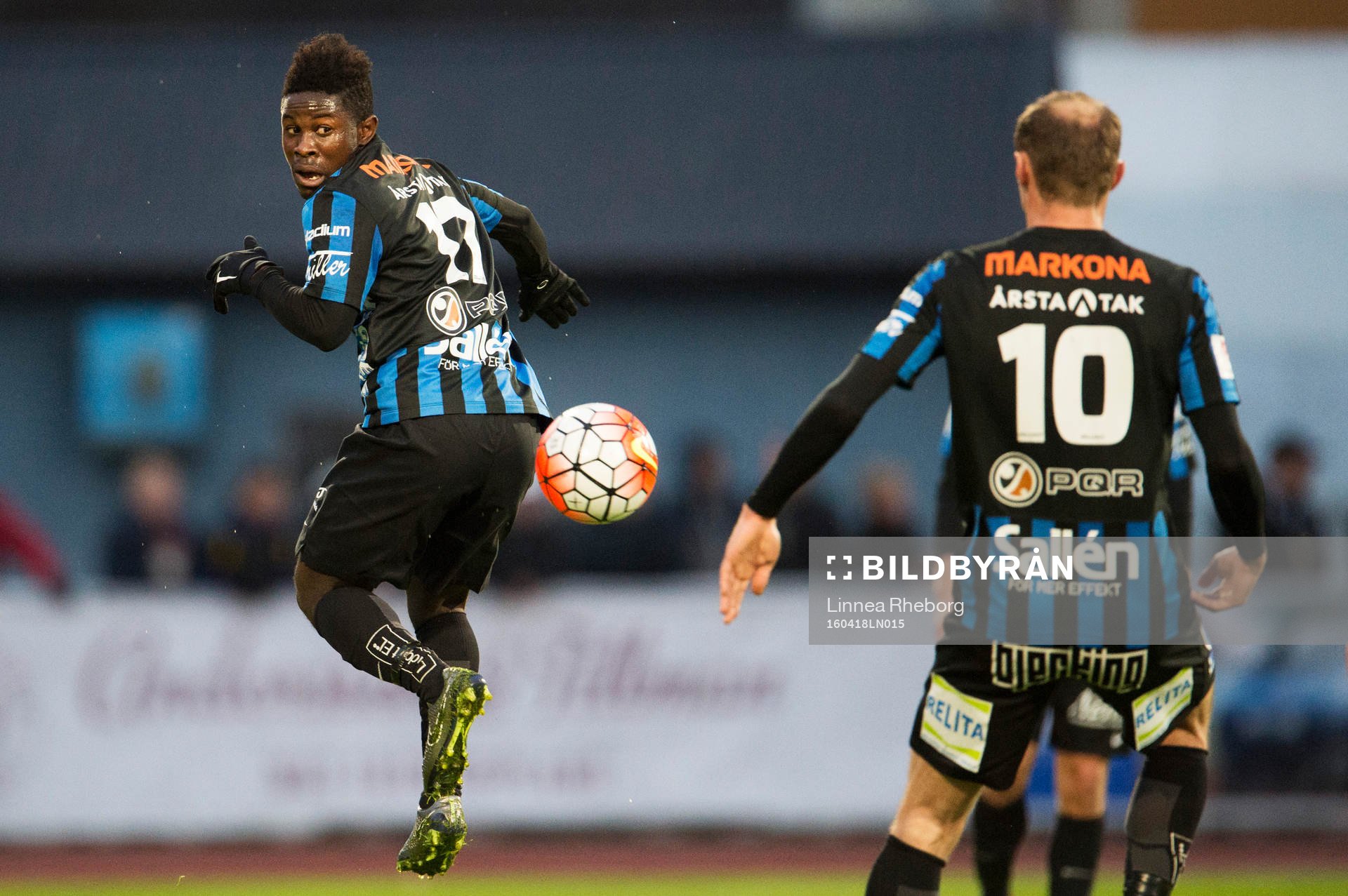 Sirius Kingsley Kofi Sarfo och Dragan Kapcevic