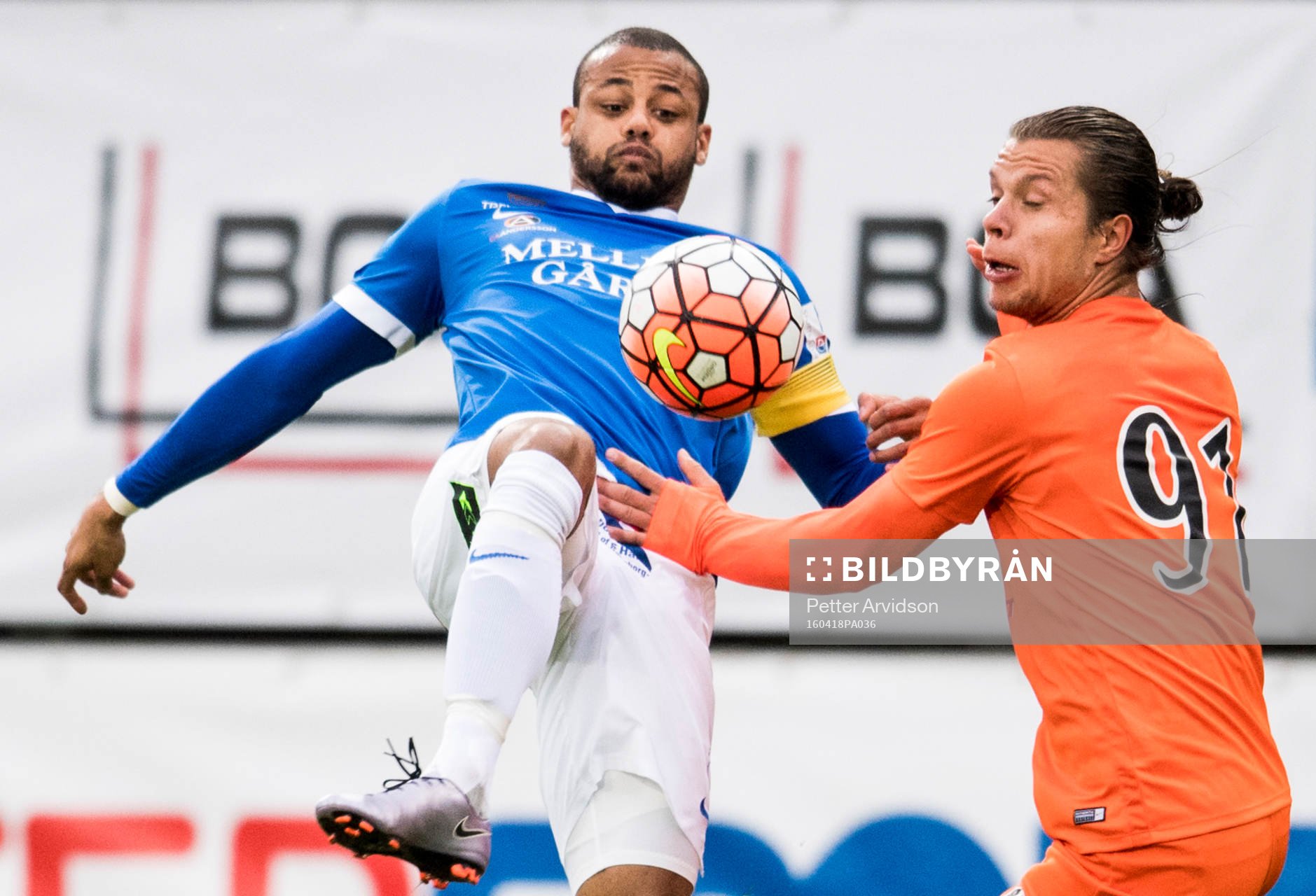 Trelleborgs Salif Camara Jönsson och Athletics Erik