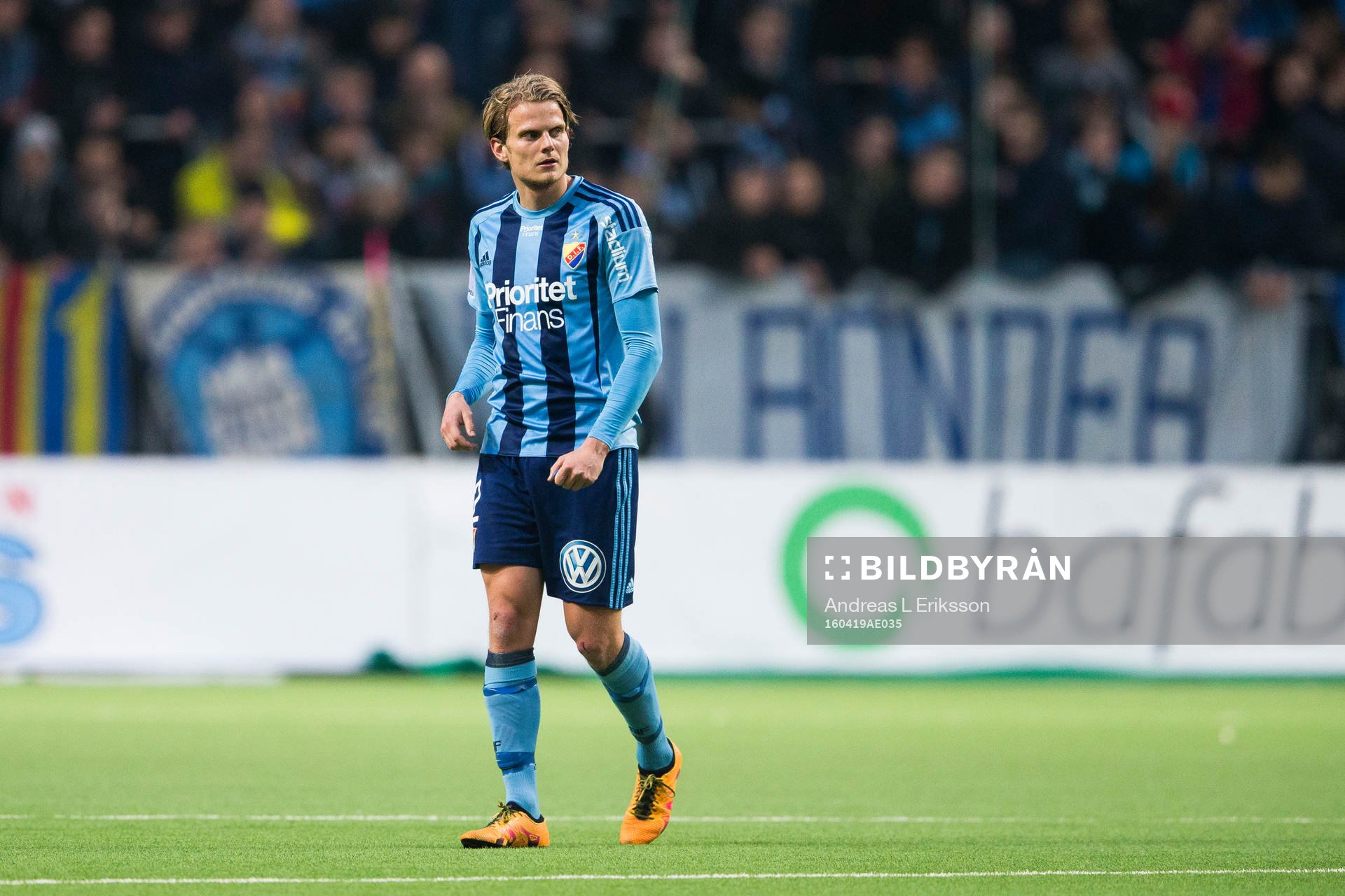 Djurgårdens Tim Björkström ser deppig ut