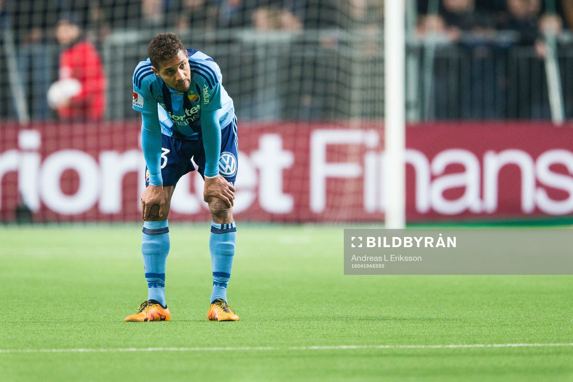 Djurgårdens Mathias Ranegie deppar