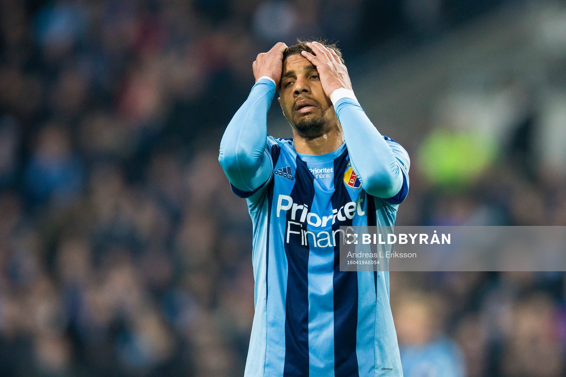 Djurgårdens Mathias Ranegie deppar