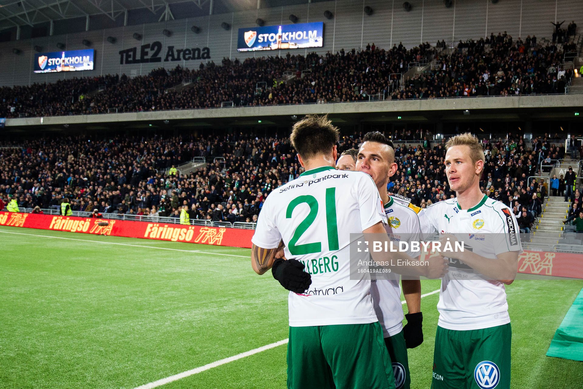 Hammarbys Melker Hallberg, Alexssander Medeiros de Azeredo